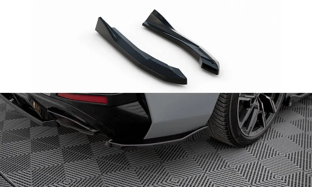 Sidesplitters bak BMW 4 Gran Coupe M440i (G26) 2021 - > | V.2 Glossy Black Edition – bilde 3