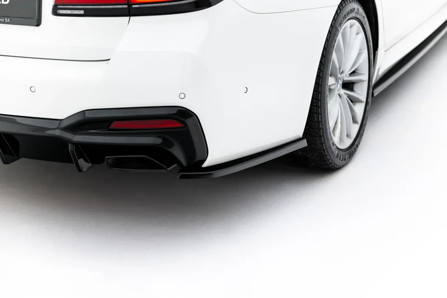 Sidesplitters bak BMW 5 M-Pack G30 / G31 2017 - 2023 | Glossy Black Edition V2 – bilde 3