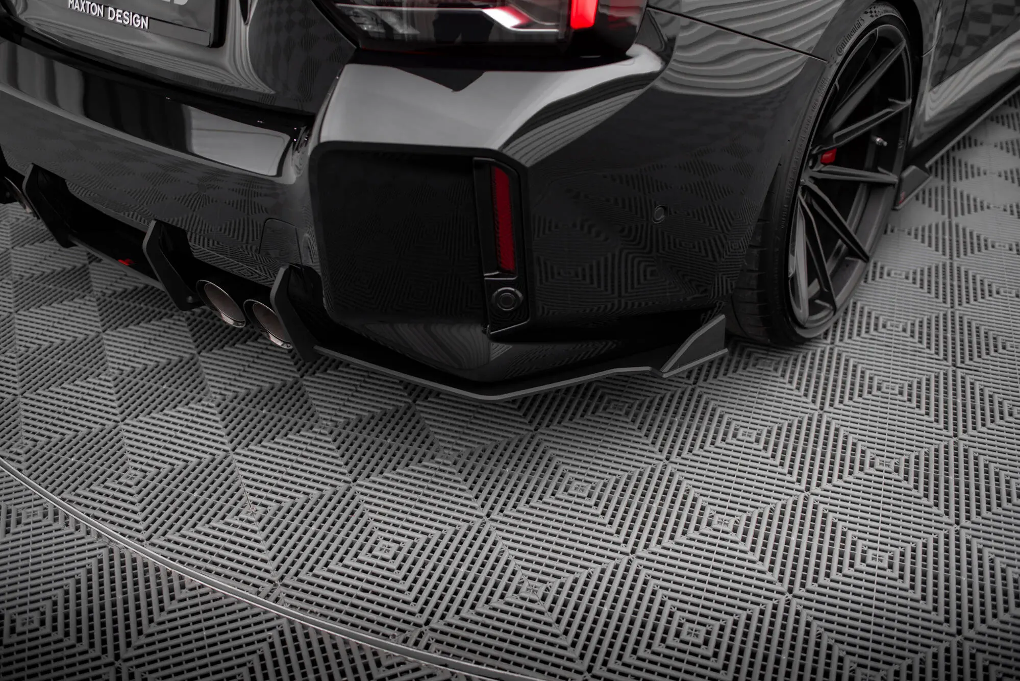 Sidesplitters bak BMW M2 Coupe (G87) 2023 - > | V.2 Street Pro Black Edition