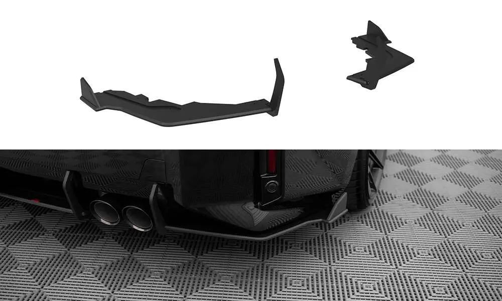 Sidesplitters bak BMW M2 Coupe (G87) 2023 - > | V.2 Street Pro Black Edition – bilde 3