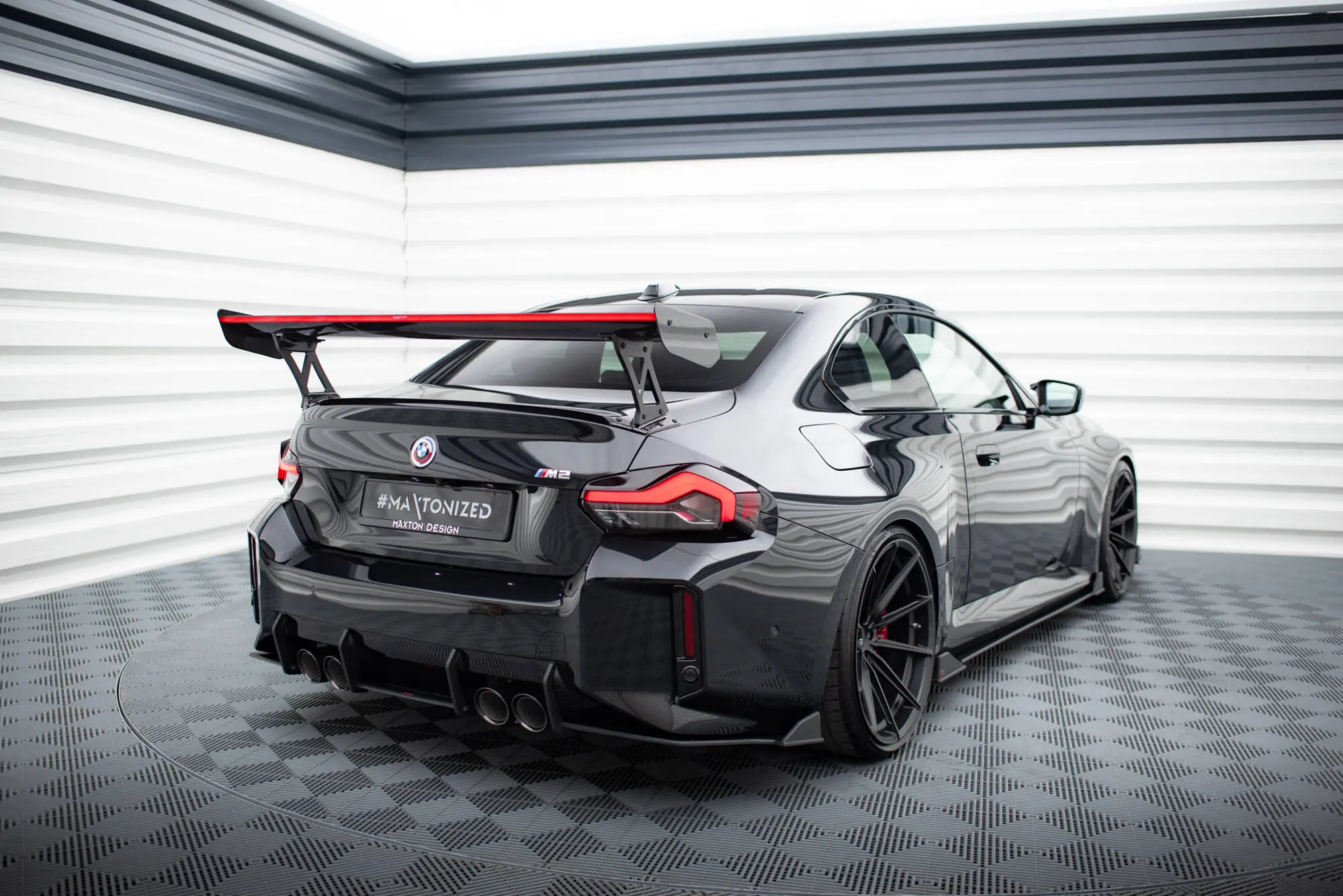 Sidesplitters bak BMW M2 Coupe (G87) 2023 - > | V.2 Street Pro Black Edition – bilde 5