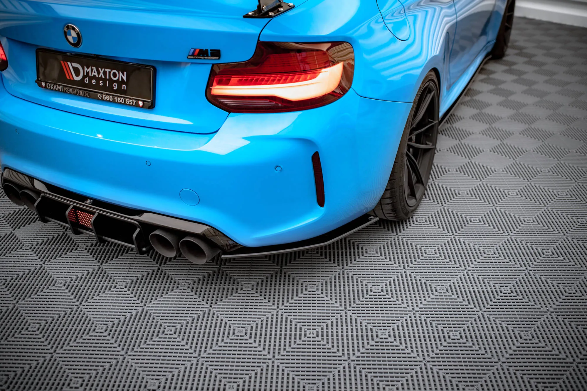 Sidesplitters bak BMW M2 (F87) 2015-2021 | Street Pro Black Edition – bilde 3