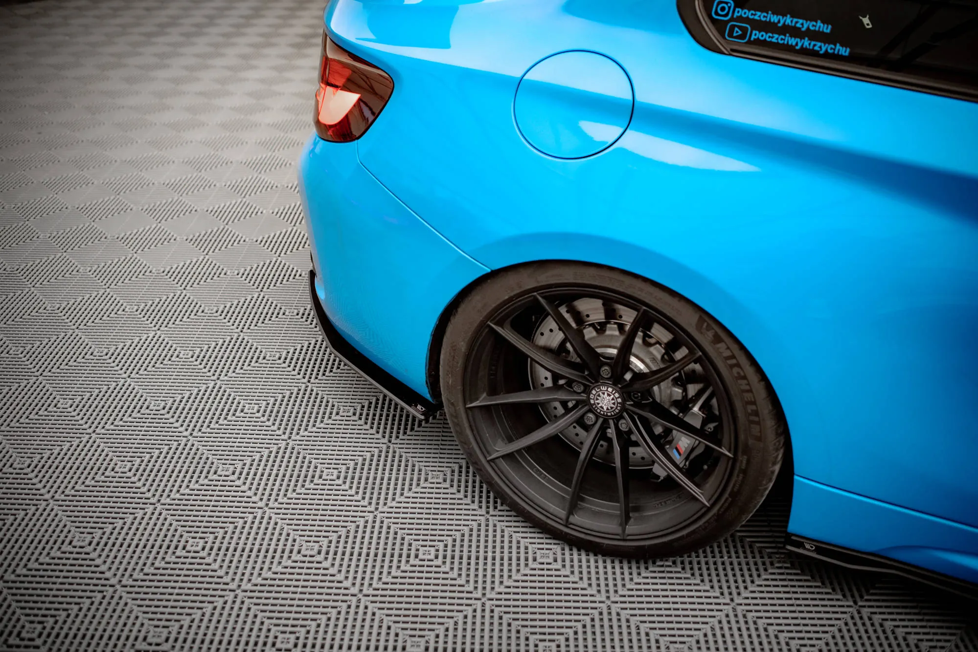 Sidesplitters bak BMW M2 (F87) 2015-2021 | Street Pro Black Edition – bilde 4