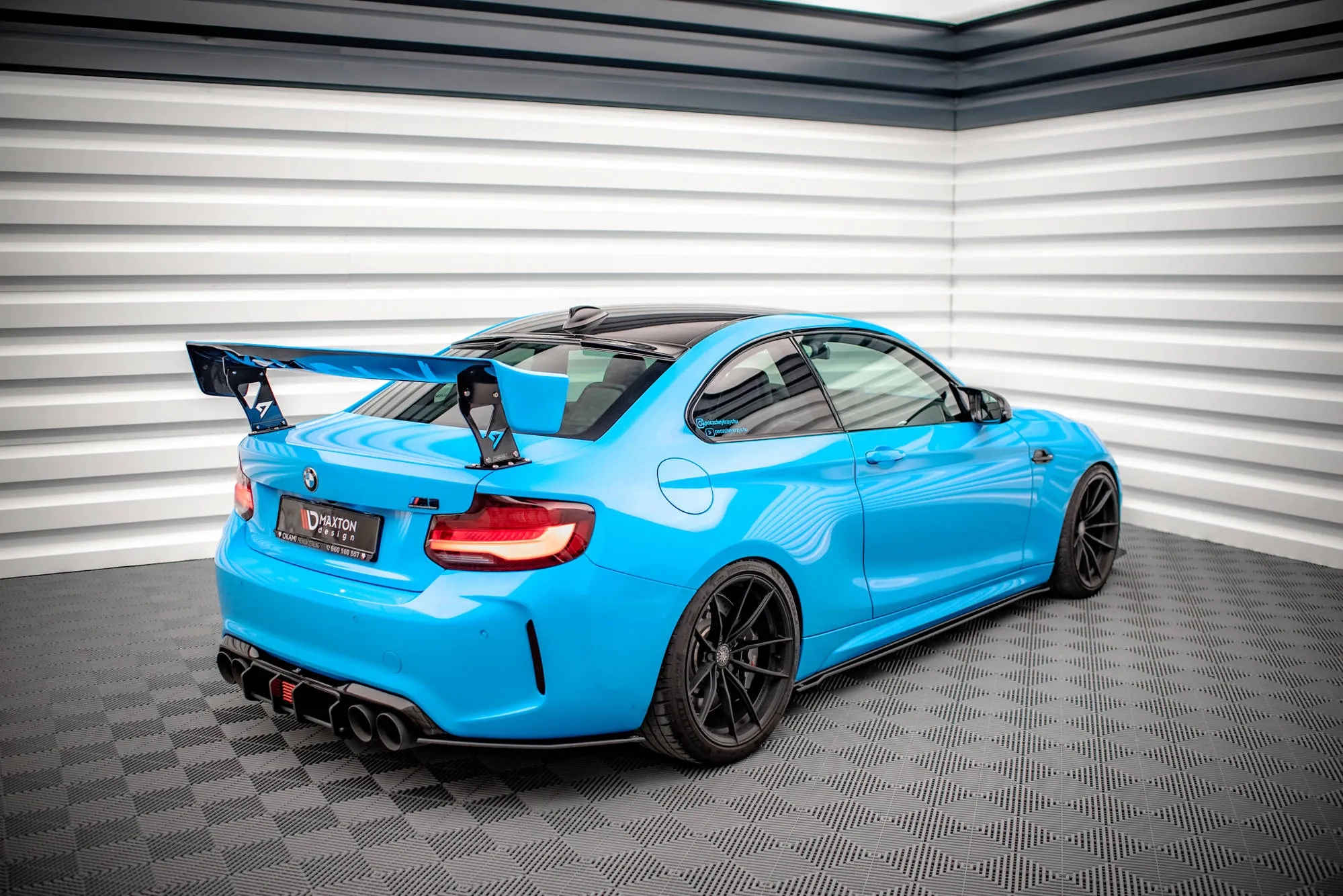 Sidesplitters bak BMW M2 (F87) 2015-2021 | Street Pro Black Edition – bilde 5