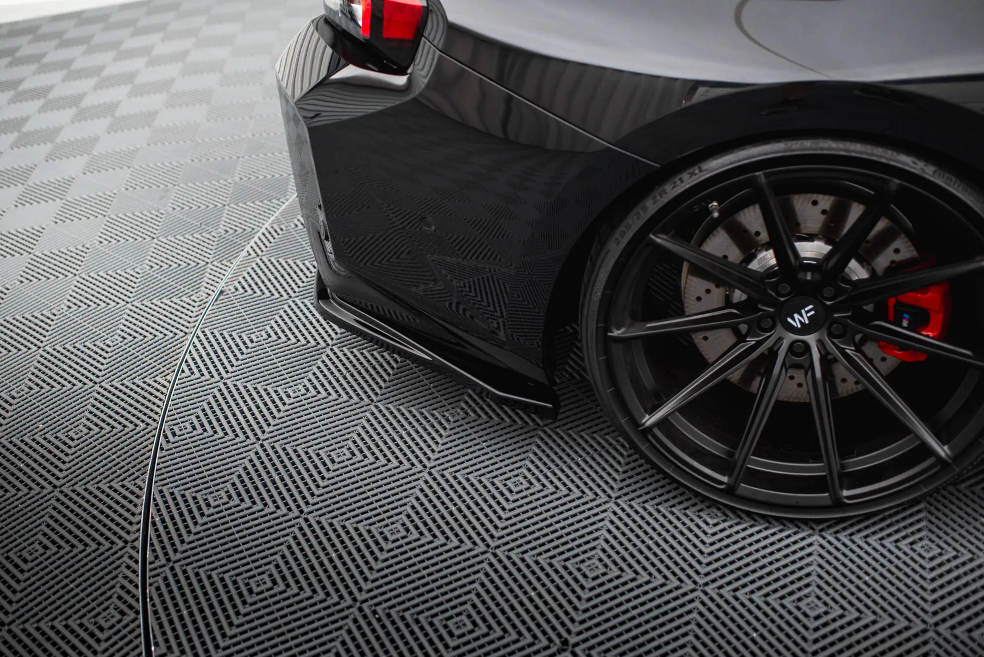Sidesplitters bak BMW M2 (G87) 2023 -> | V.1 Glossy Black Edition – bilde 2