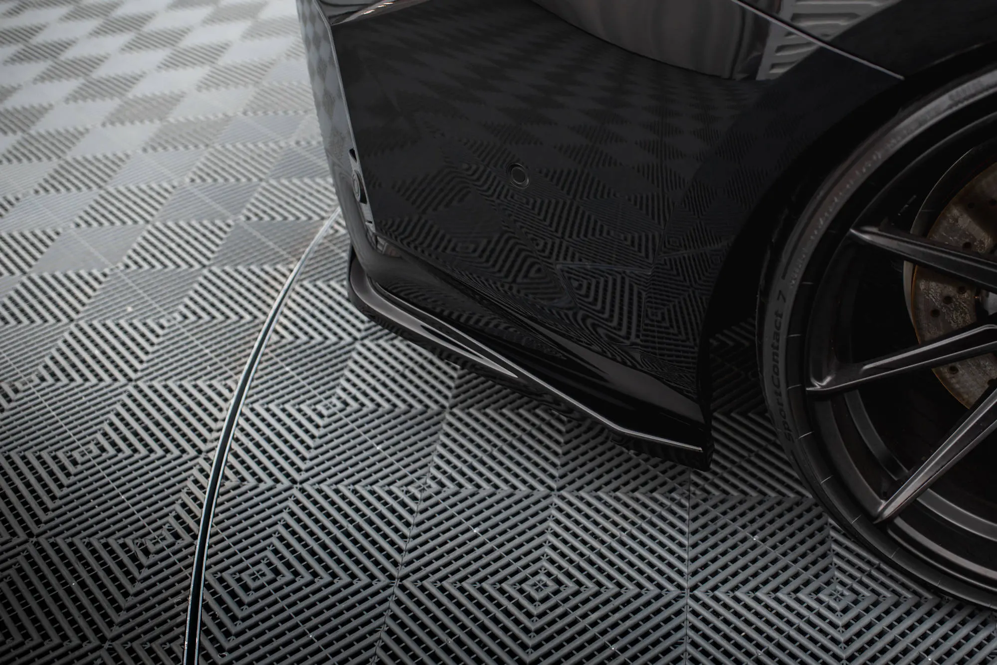 Sidesplitters bak BMW M2 (G87) 2023 -> | V.3 Glossy Black Edition – bilde 2