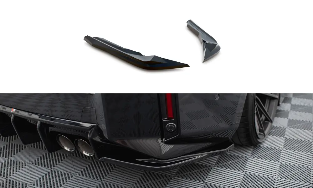 Sidesplitters bak BMW M2 (G87) 2023 -> | V.3 Glossy Black Edition – bilde 3