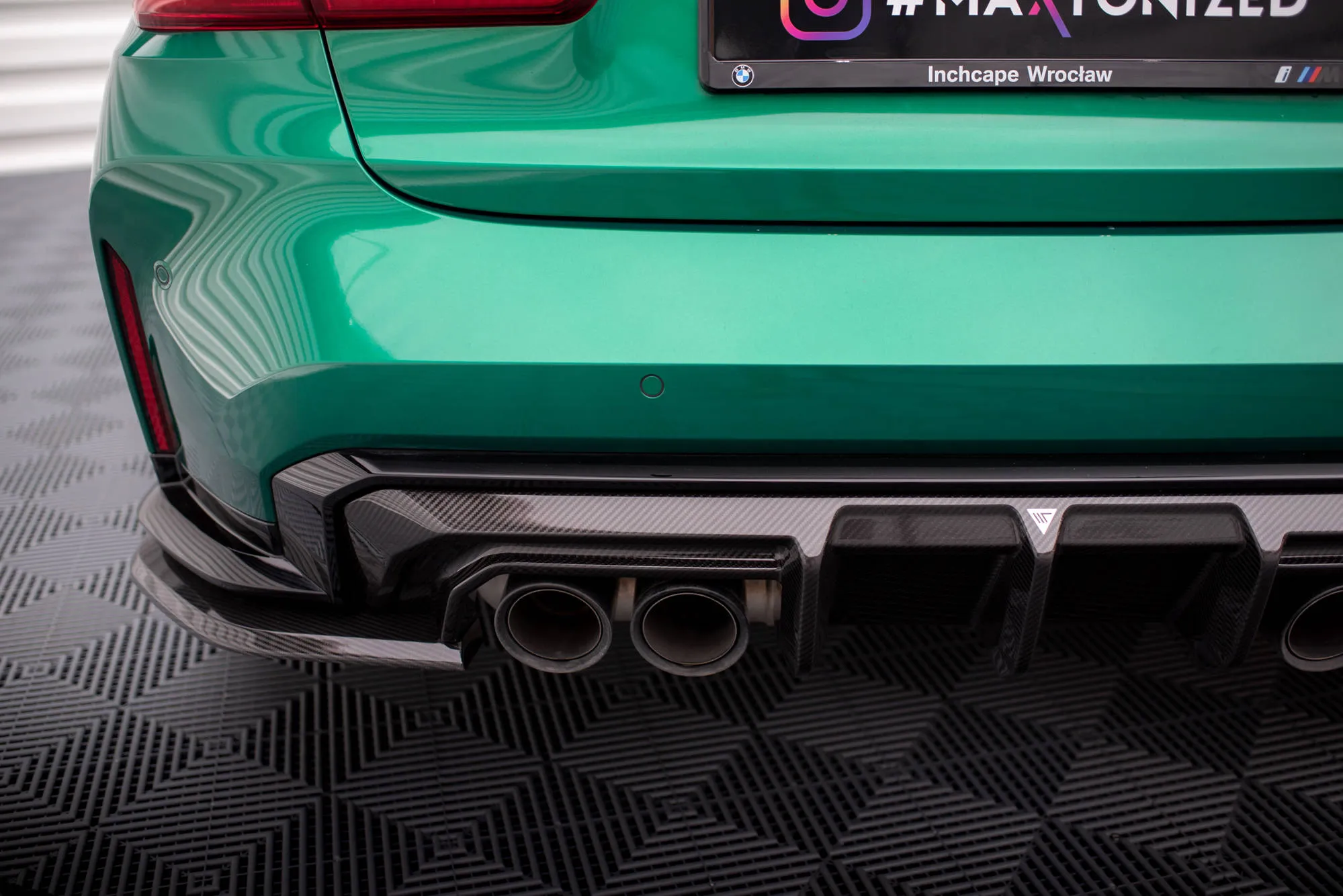 Sidesplitters bak BMW M3 (G80) 2021-2026 | Carbon Fiber Edition – bilde 4