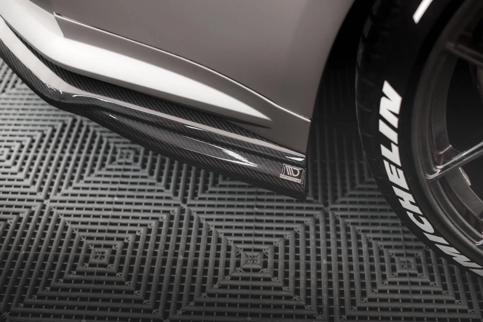 Sidesplitters bak BMW M4 (G82) 2021-> | Real Carbon Fiber – bilde 4