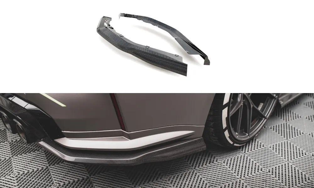 Sidesplitters bak BMW M4 (G82) 2021-> | Real Carbon Fiber – bilde 8