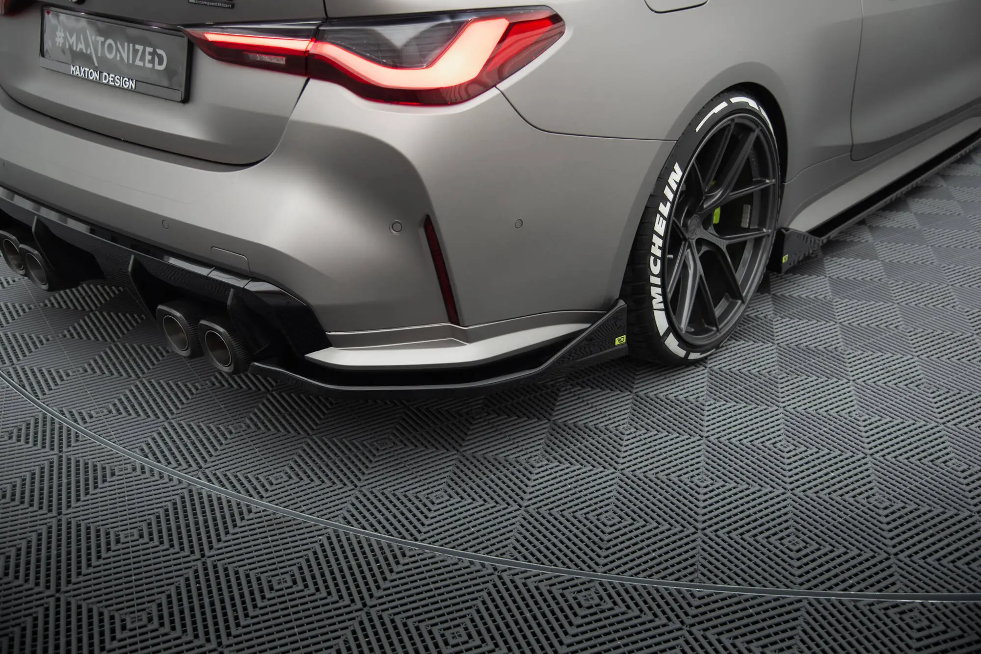 Sidesplitters bak BMW M4 (G82) 2021 - > | V.3 CSL Look – bilde 3
