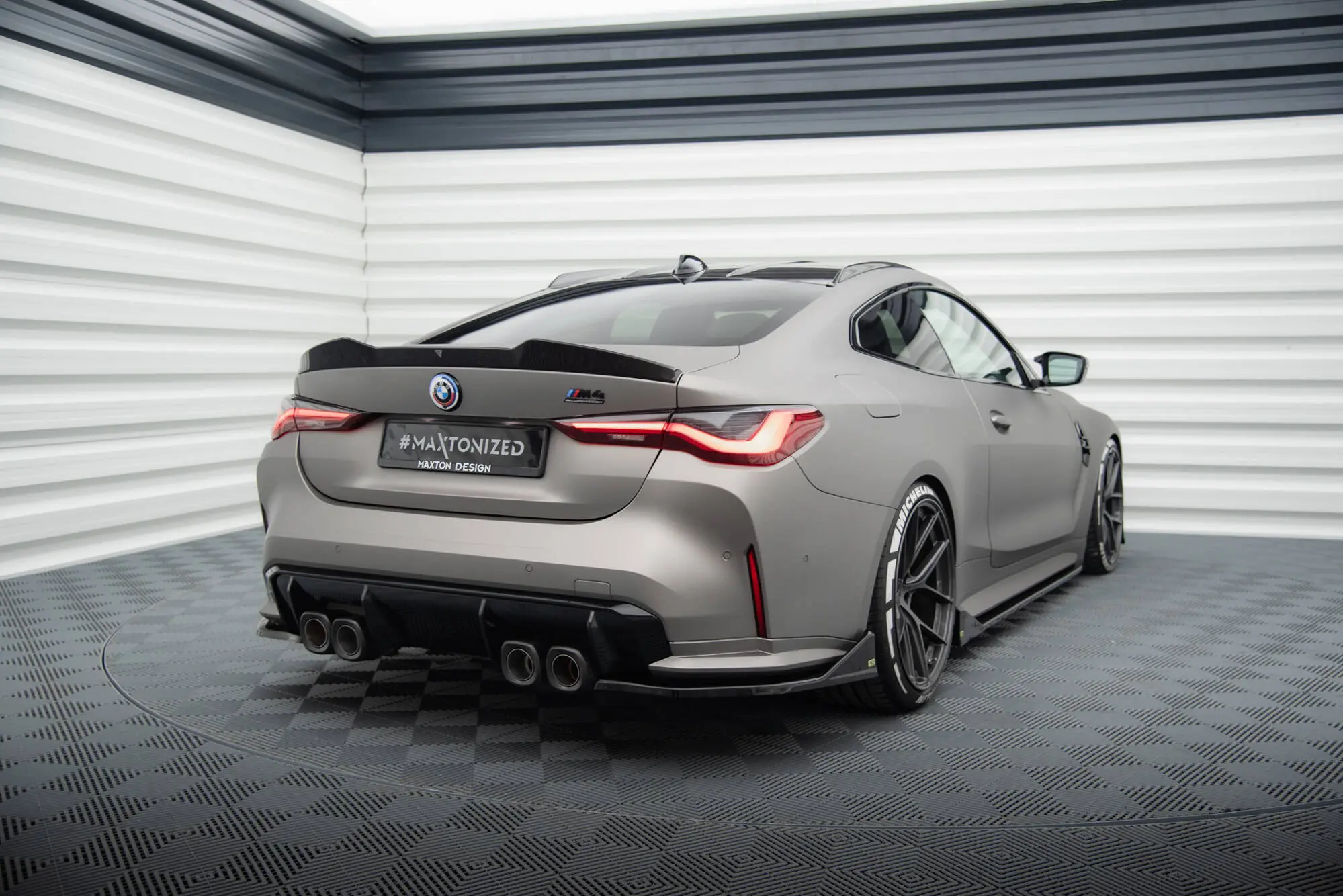 Sidesplitters bak BMW M4 (G82) 2021 - > | V.3 CSL Look – bilde 4