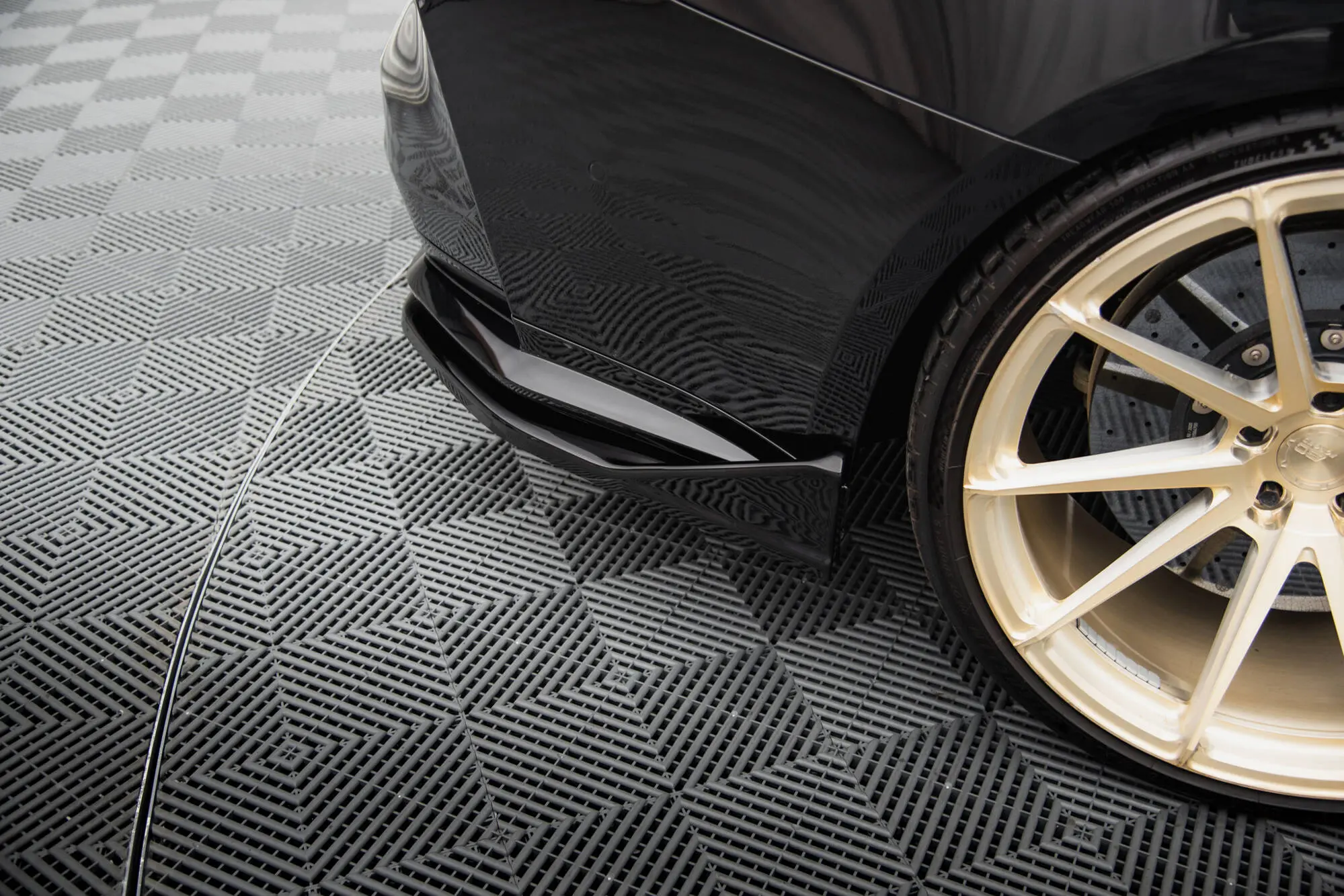 Sidesplitters bak BMW M4 (G82) 2021 - > | V.4 Glossy Black Edition – bilde 4