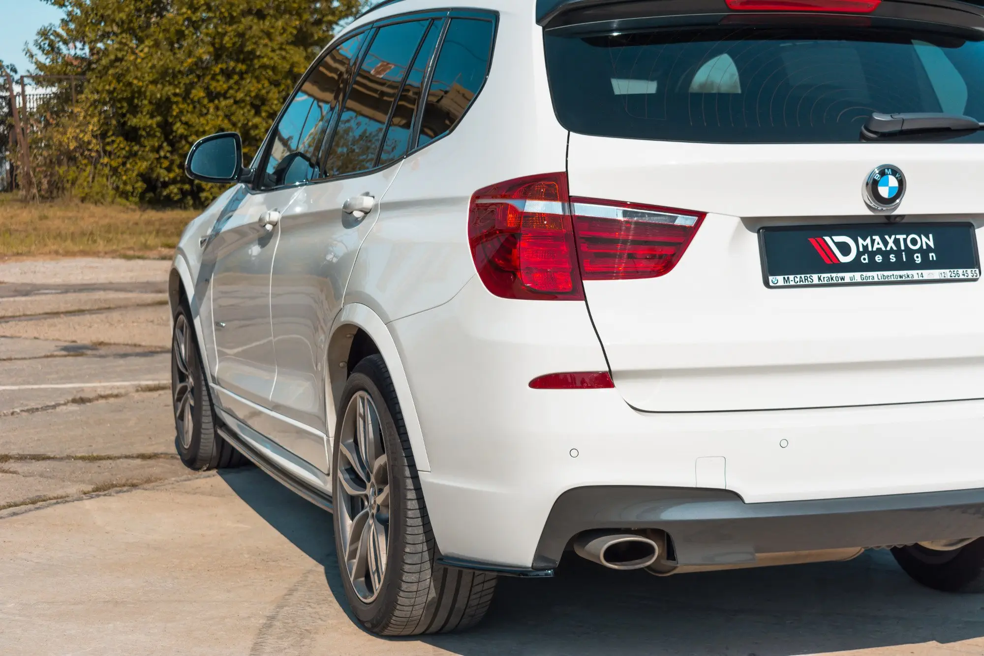 Sidesplitters bak BMW X3 (F25) LCI 2014 - 2017 – bilde 4