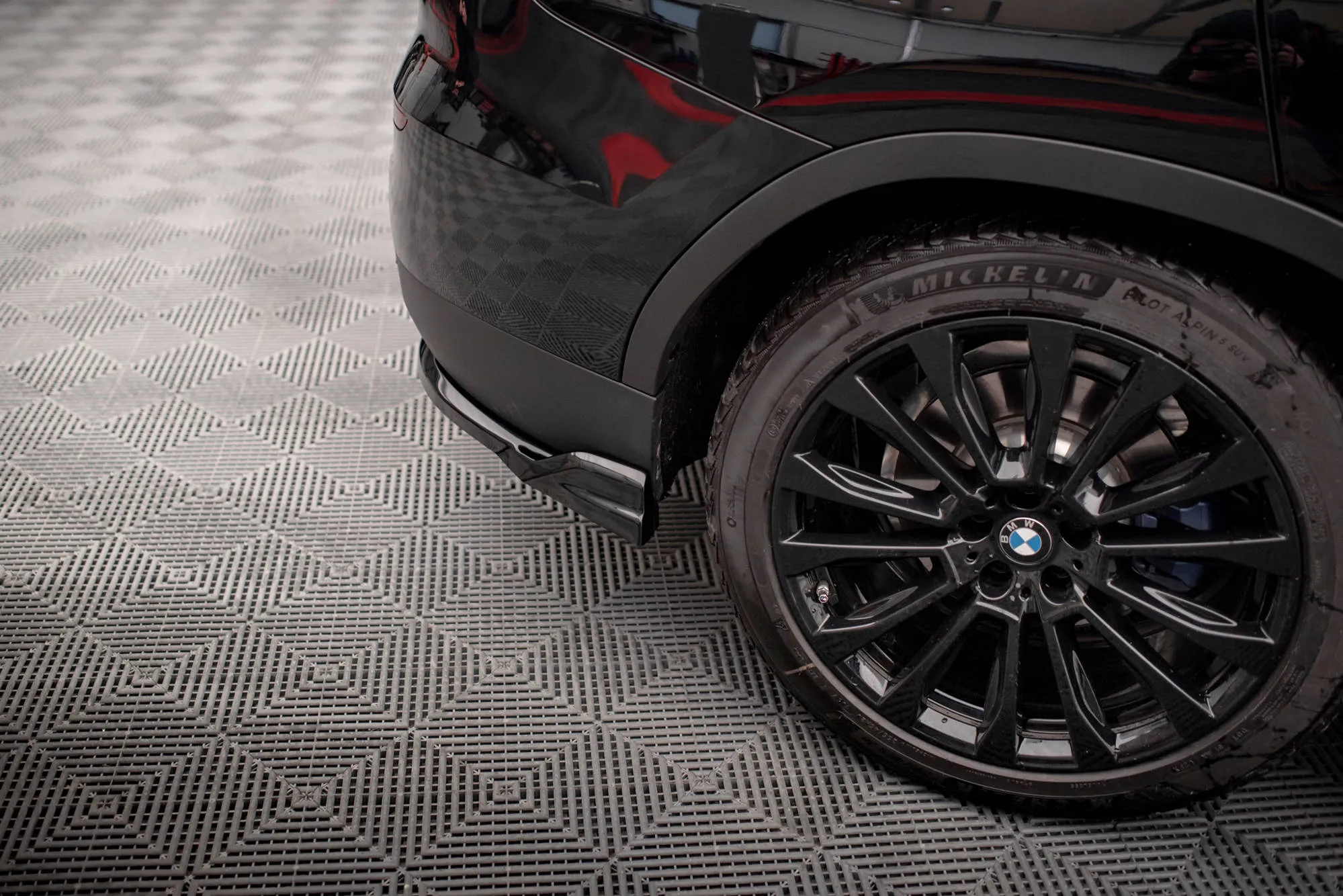 Sidesplitters bak BMW X3 (G01) 2017-2021 | Glossy Black Edition – bilde 3