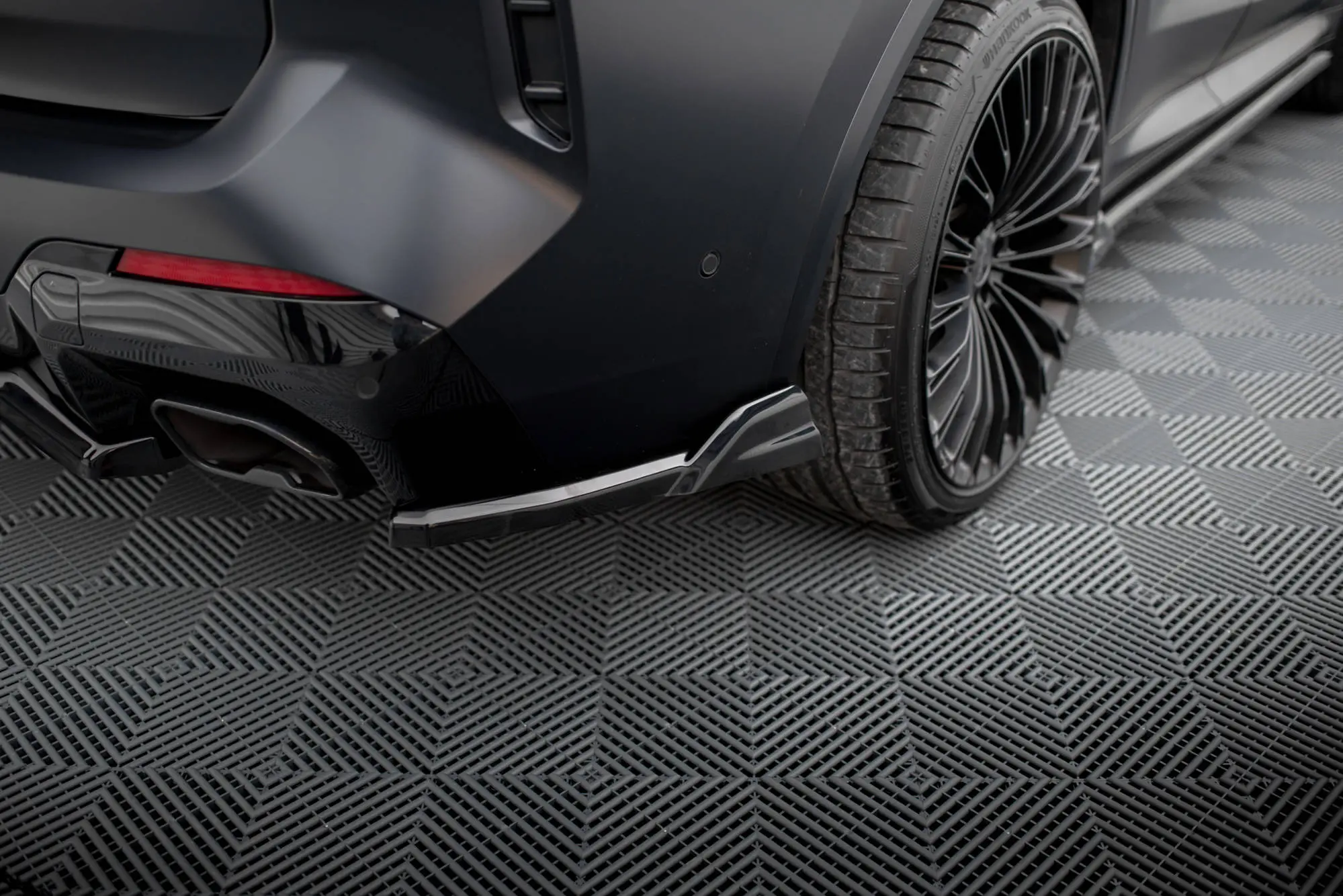 Sidesplitters bak BMW X3 (G01) LCi M Pack 2021 - 2024 | Glossy Black Edition