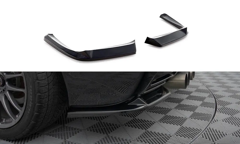 Sidesplitters bak Chevrolet Corvette C5 1997 - 2004 | Glossy Black Edition – bilde 2