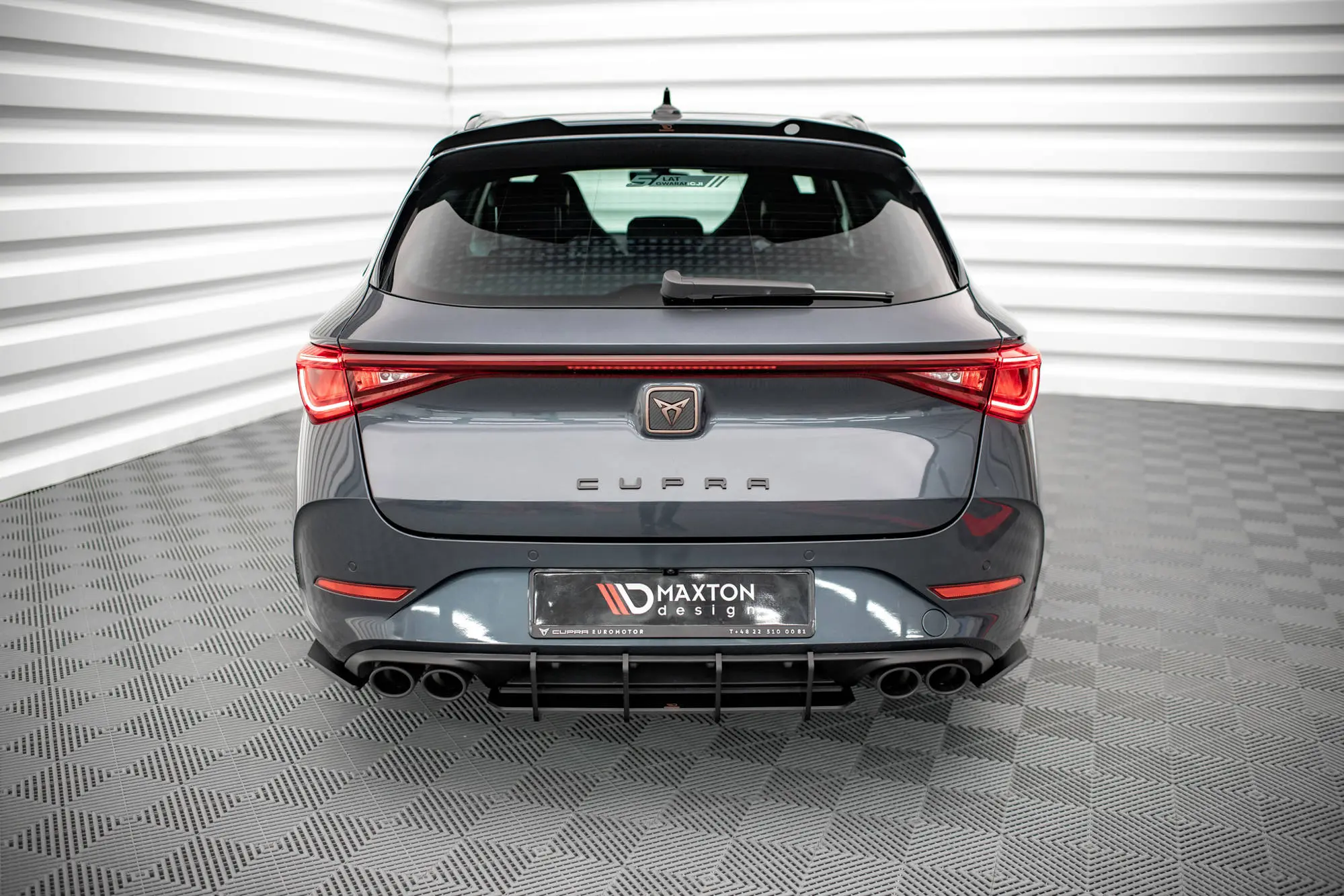 Sidesplitters bak Cupra Leon ST  Mk1 2020 - > | Street Pro Black Edition – bilde 2
