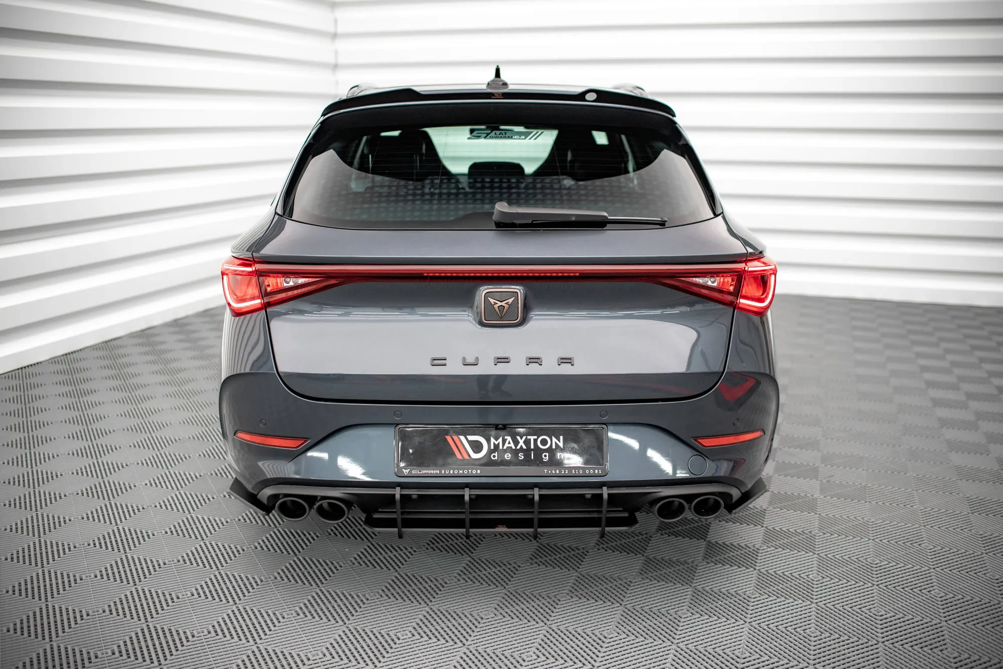 Sidesplitters bak Cupra Leon ST Mk1 2020 - > | Street Pro Black Edition – bilde 2