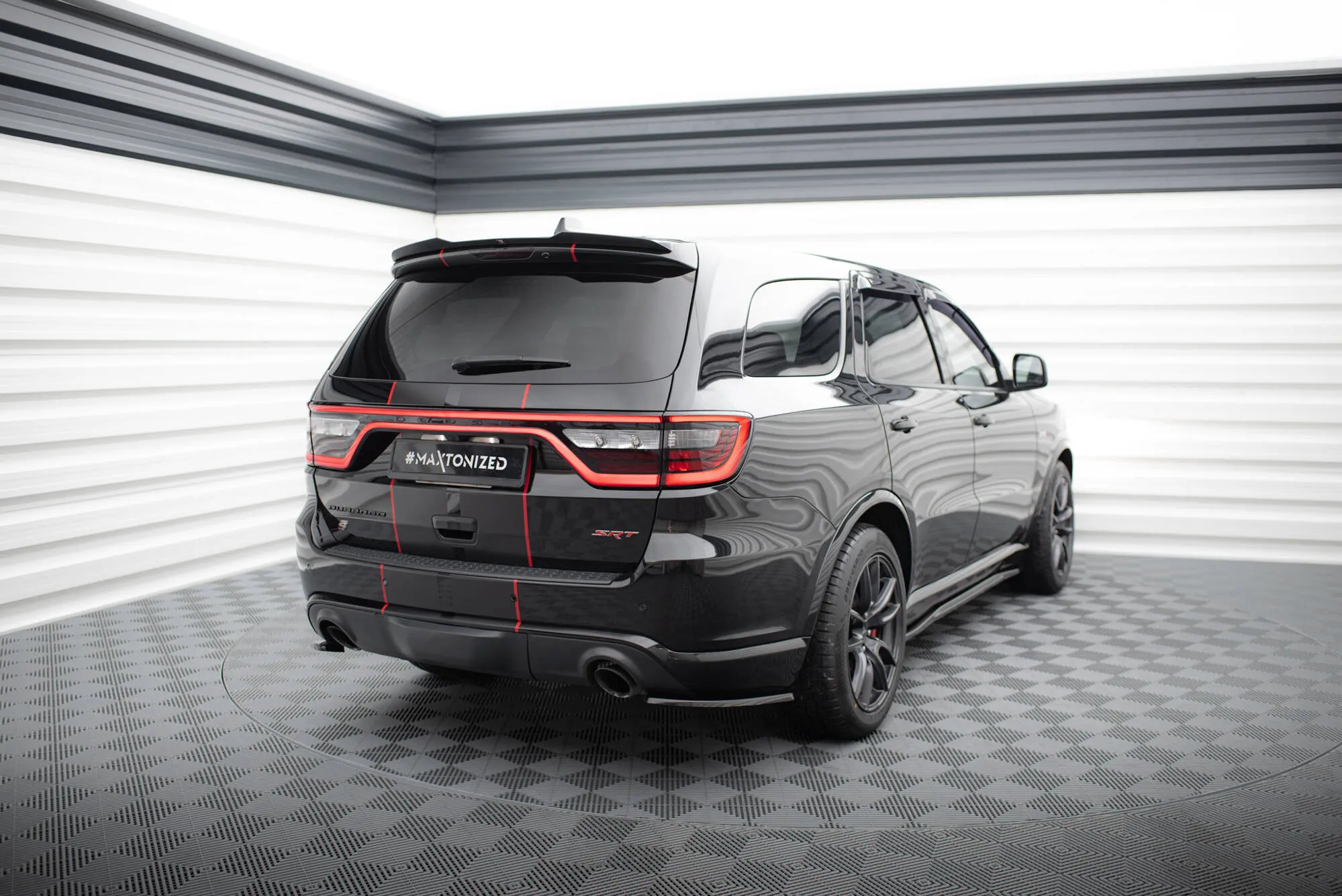 Sidesplitters bak Dodge Durango (III) 2011 - 2026 | Glossy Black Edition – bilde 2
