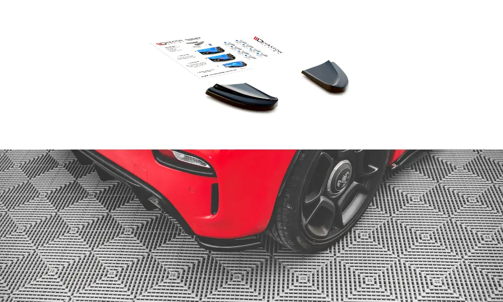 Sidesplitters bak Fiat 500 ABARTH Facelift 2016 -> – bilde 3