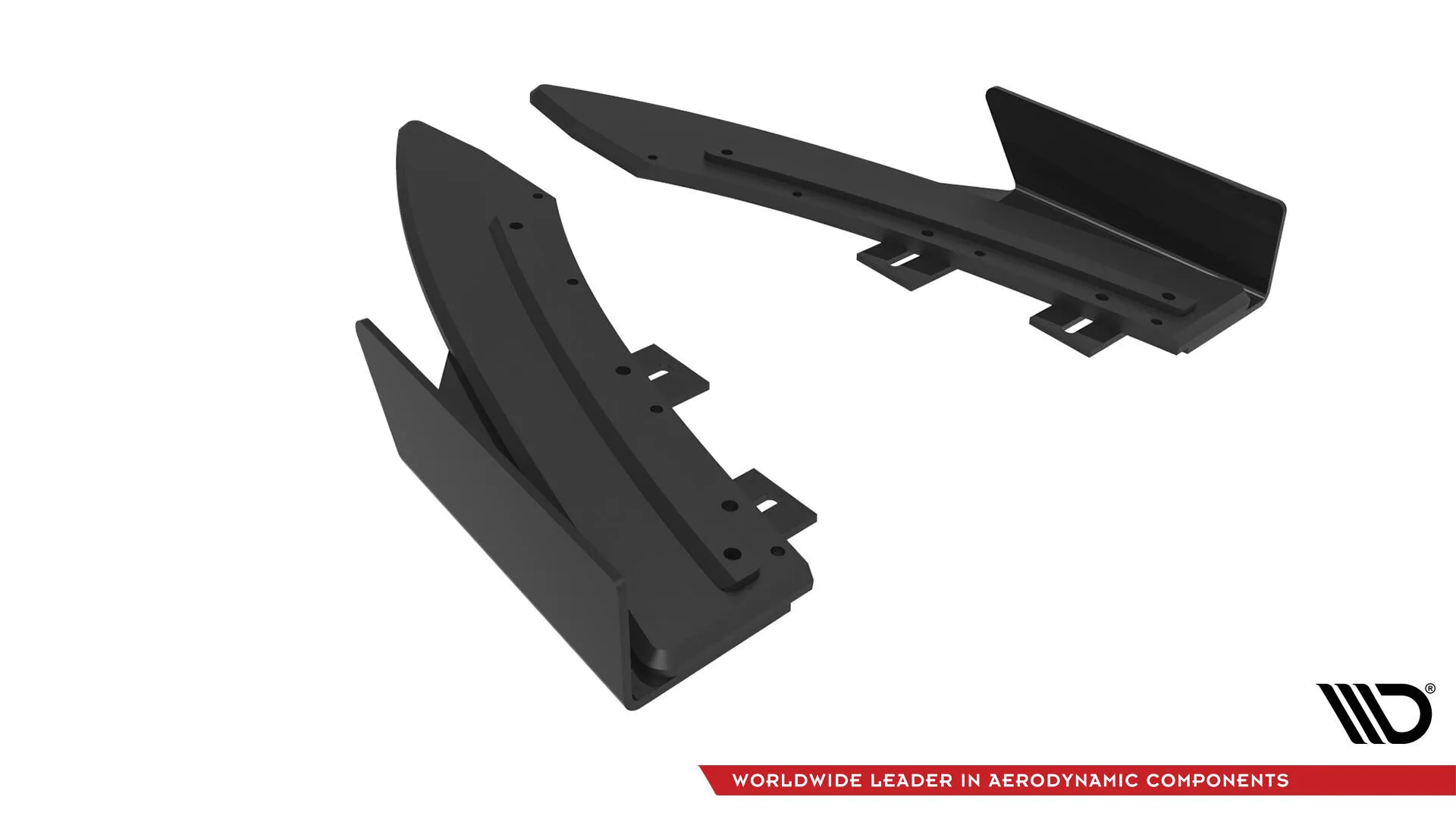 Sidesplitters bak + Flopper Audi A5 8T Coupe 2007 - 2011 / Audi A5 8T S-Line Coupe 2007 - 2011 | Street Pro Black Edition – bilde 5