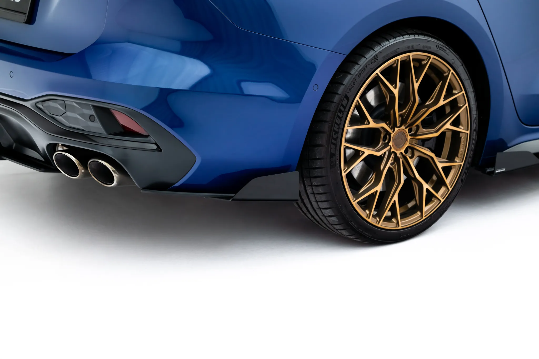 Sidesplitters bak + Flopper Audi A5 (B10) 2024-2026 | Street Pro Black Edition – bilde 4