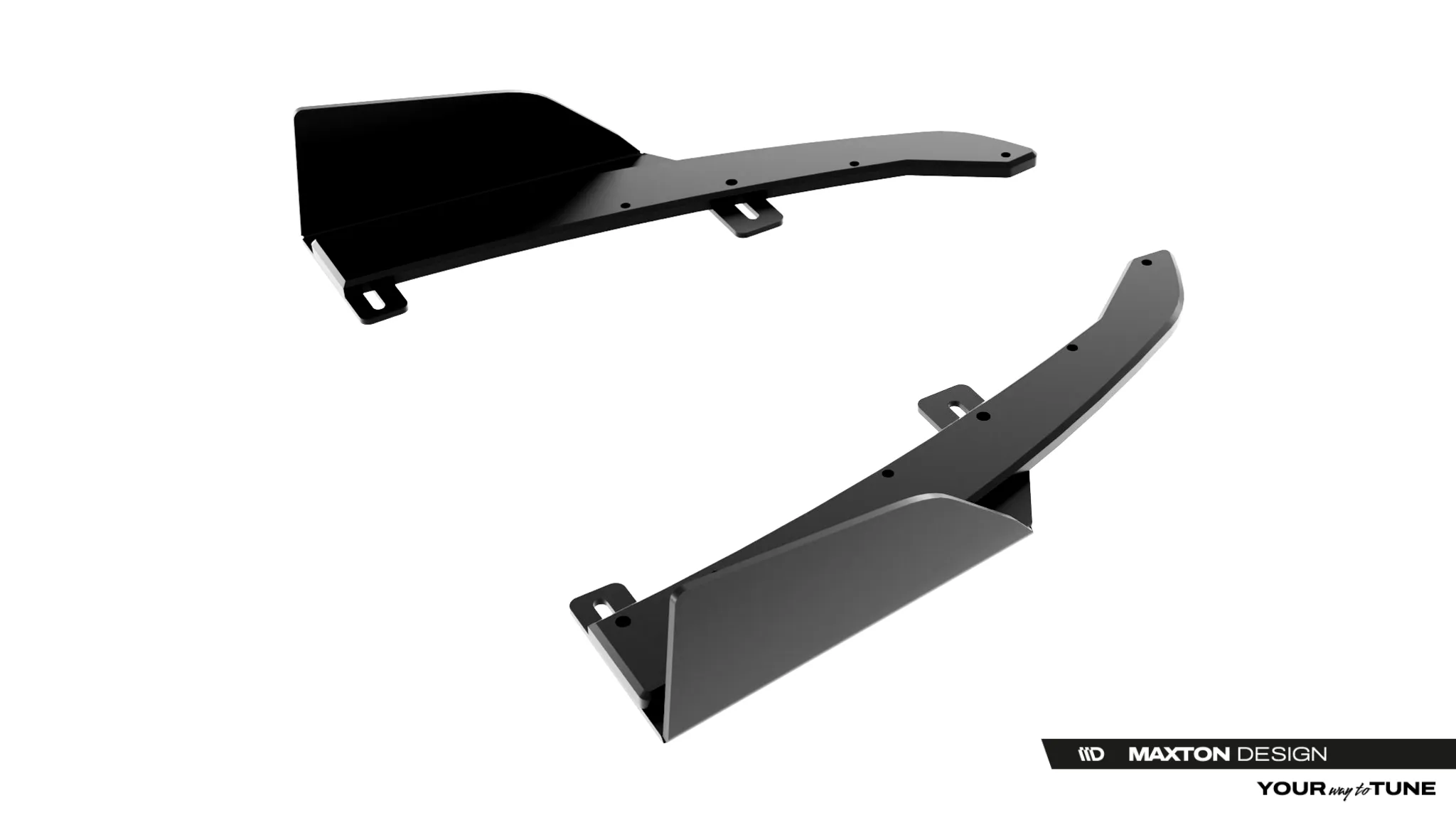 Sidesplitters bak + Flopper Audi A5 (B10) 2024-2026 | Street Pro Black Edition – bilde 6