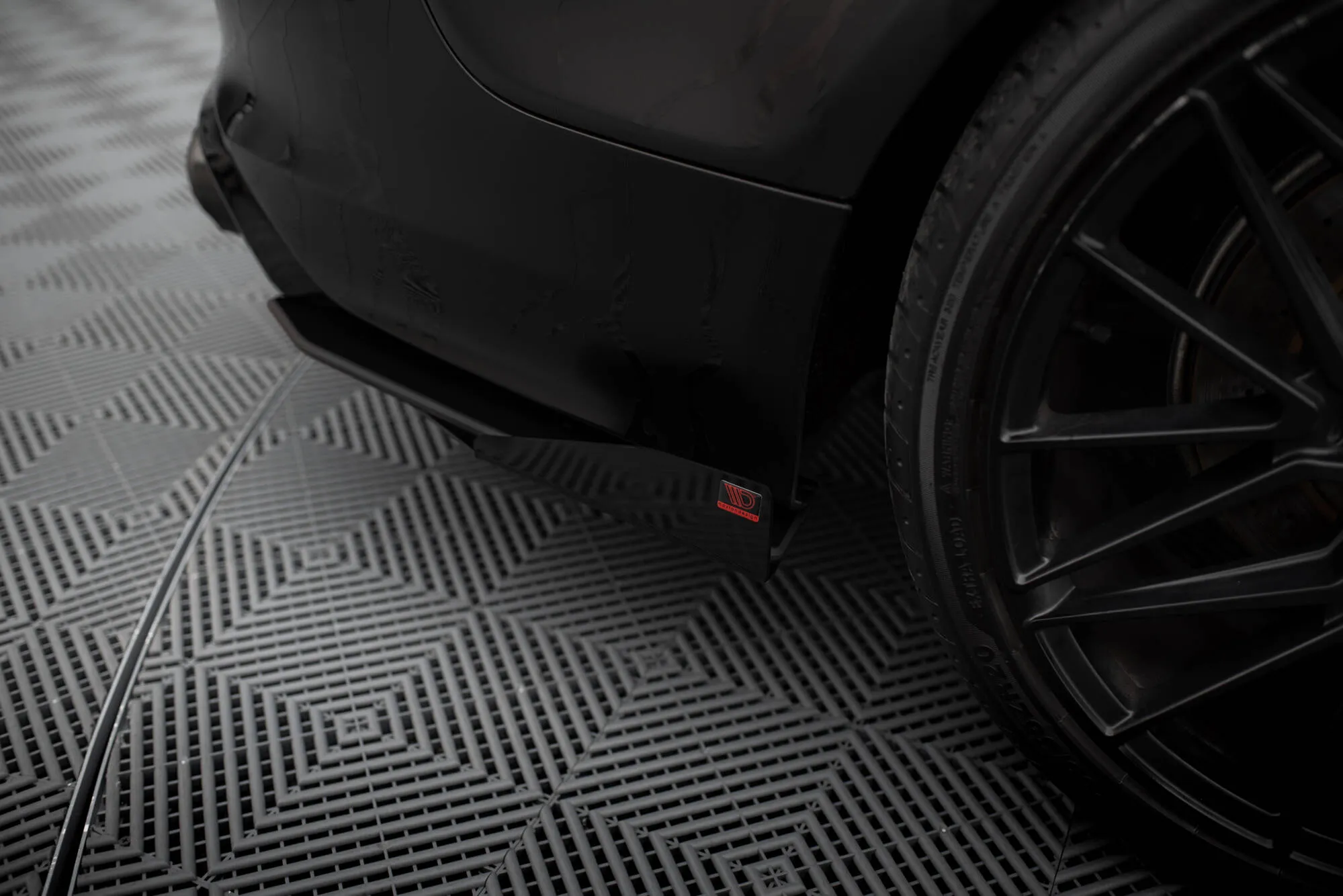 Sidesplitters bak + Flopper Audi A7 (C7) S-Line 2010 - 2014 | Street Pro Black Edition – bilde 3