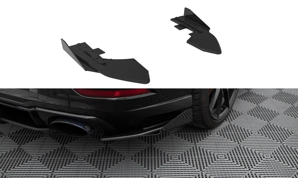 Sidesplitters bak + flopper Audi RS3 Sedan (8V) facelift 2017 - 2020 | Street Pro Black Edition – bilde 3