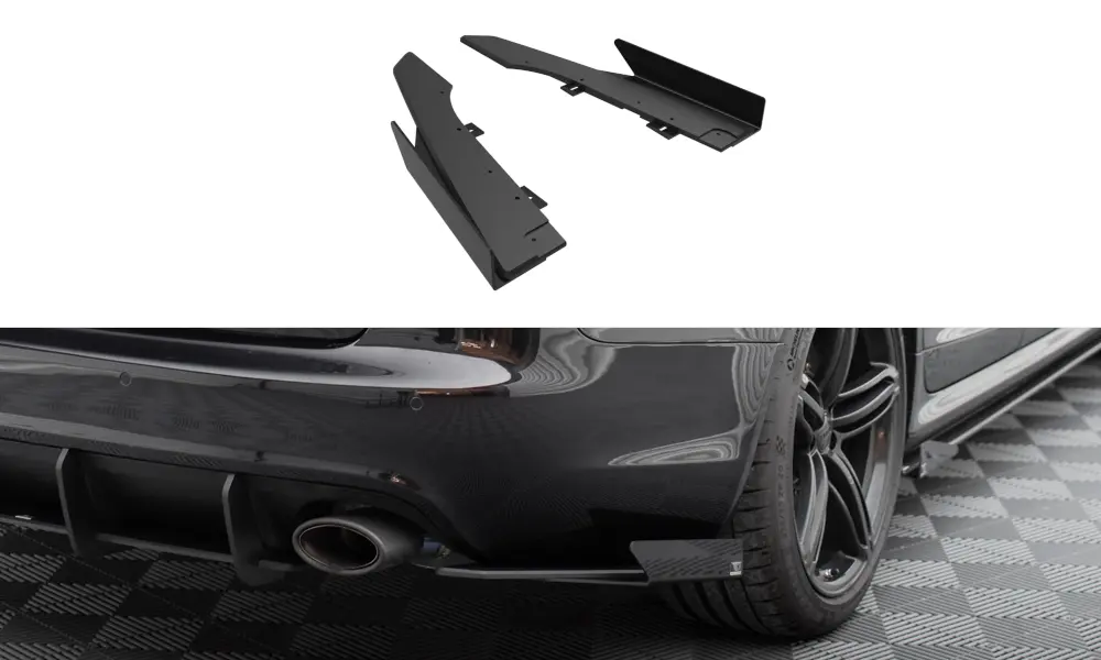 Sidesplitters bak + flopper Audi RS6 (C6) Avant 2007 - 2010 | Street Pro Black Edition – bilde 3