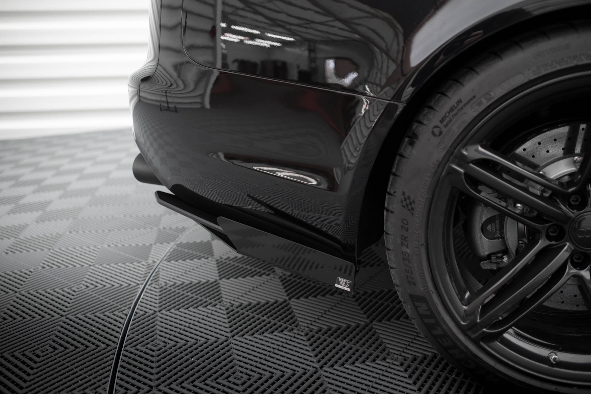 Sidesplitters bak + flopper Audi RS6 (C6) Avant 2007 - 2010 | Street Pro Black Edition – bilde 4