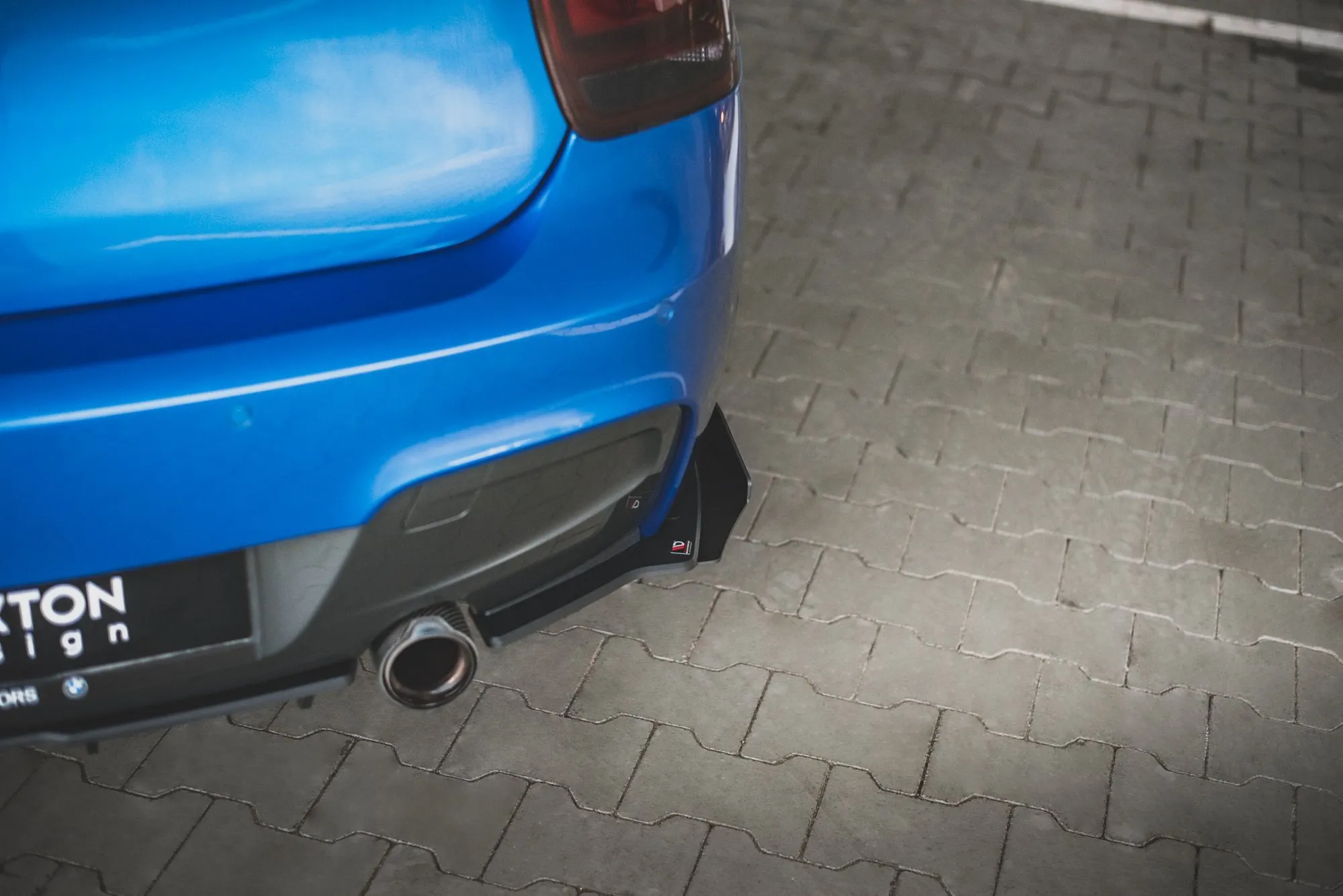 Sidesplitters bak + Flopper BMW 1 (F20) M135I 2011 - 2015 | Street Pro Black Edition – bilde 2