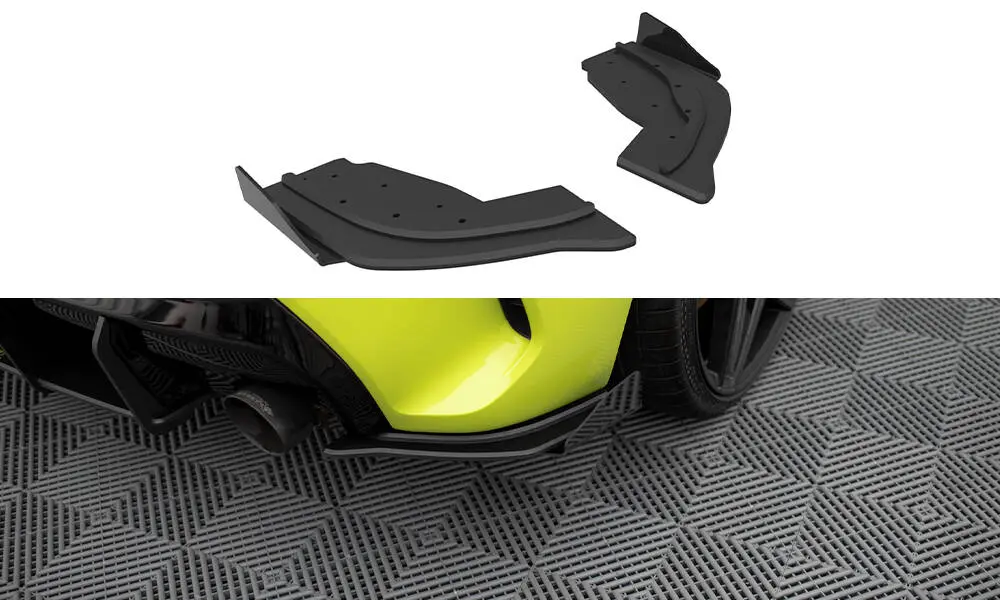 Sidesplitters bak + flopper BMW 1 (F40) M-Pack / BMW M135i (F40) 2019 - 2024 | V.1 Street Pro Black Edition – bilde 2