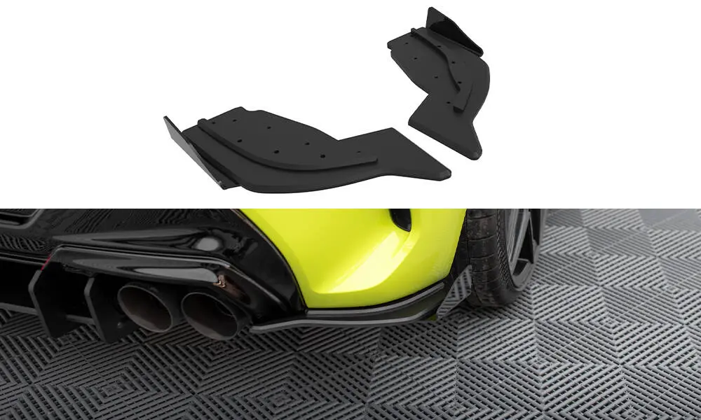 Sidesplitters bak + flopper BMW 1 (F40) M-Pakke / BMW M135i (F40) 2019 - > | V.2 Street Pro Black Edition – bilde 2