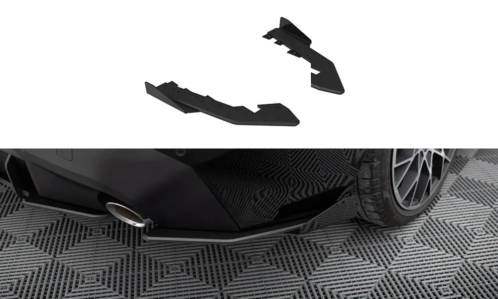 Sidesplitters bak + flopper BMW 2 Coupe (G42) 2021 - > | Street Pro Black Edition – bilde 3