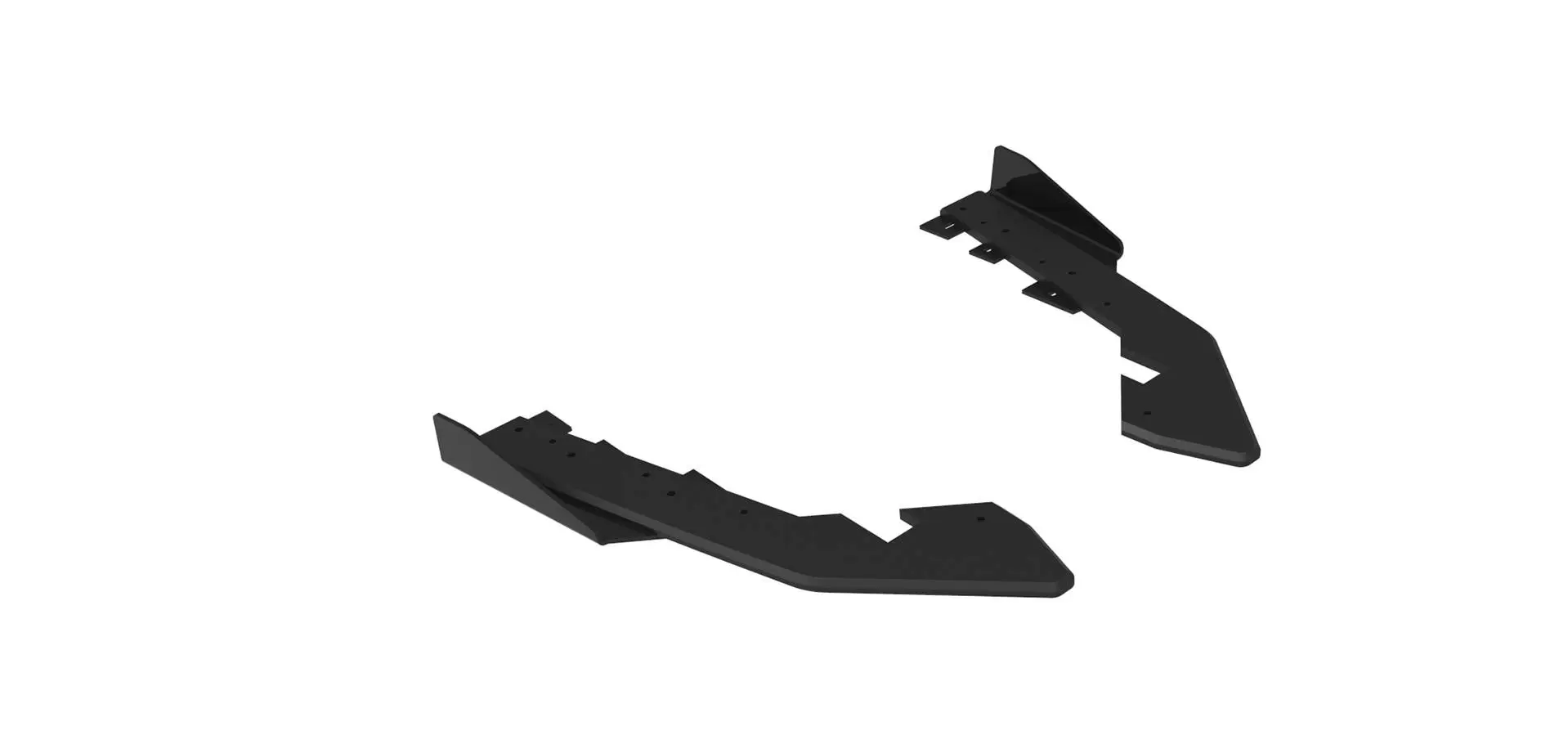 Sidesplitters bak + flopper BMW 2 Coupe (G42) 2021 - > | Street Pro Black Edition – bilde 5