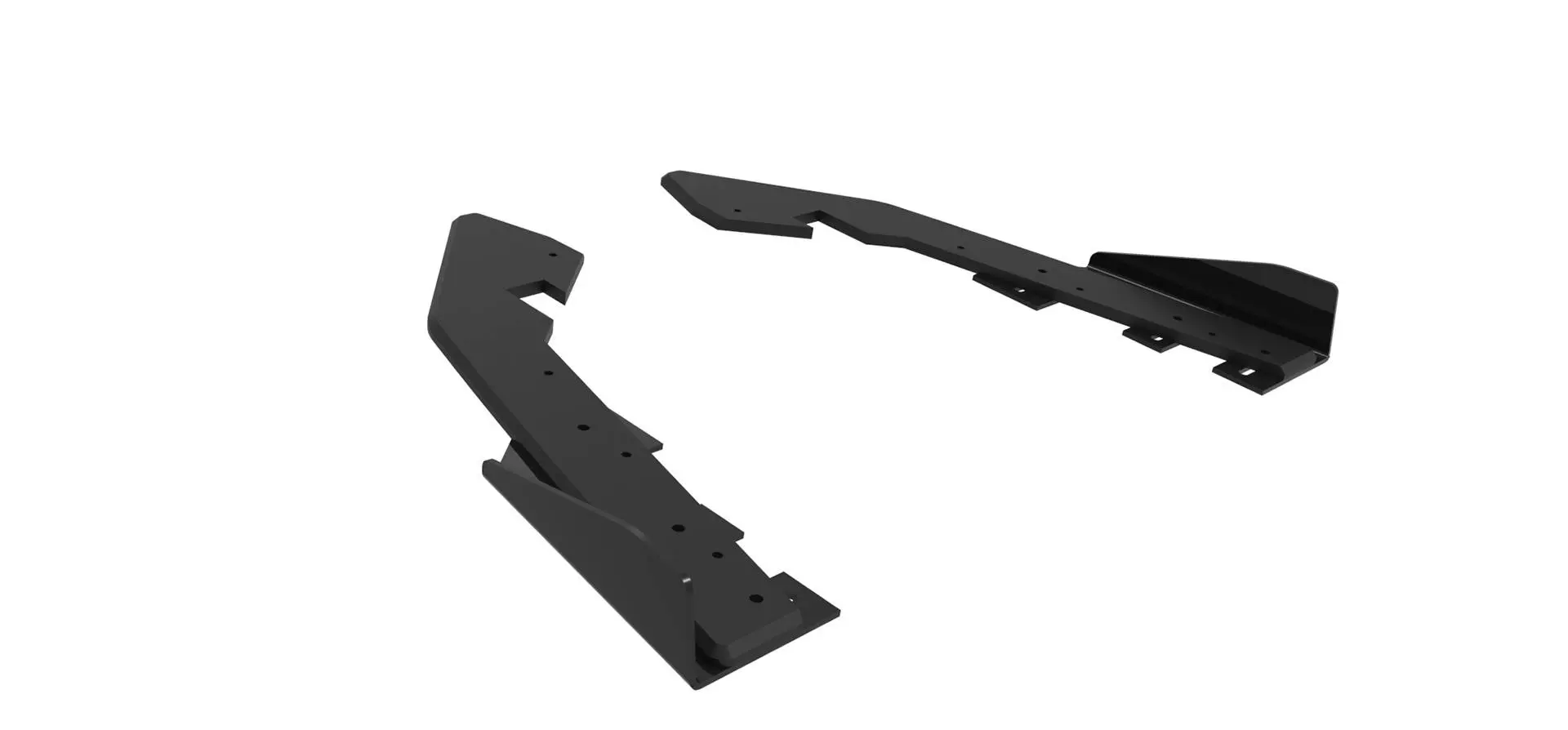Sidesplitters bak + flopper BMW 2 Coupe (G42) 2021 - > | Street Pro Black Edition – bilde 6