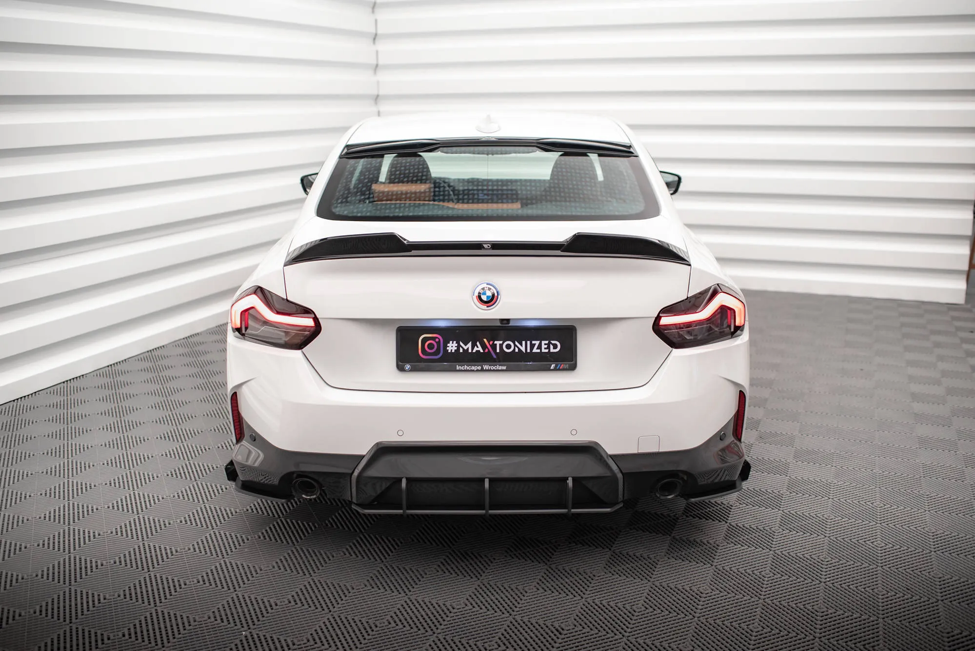 Sidesplitters bak + Flopper BMW 2 Coupe (G42) M-Pack 2021 -> | Street Pro Black Edition – bilde 2