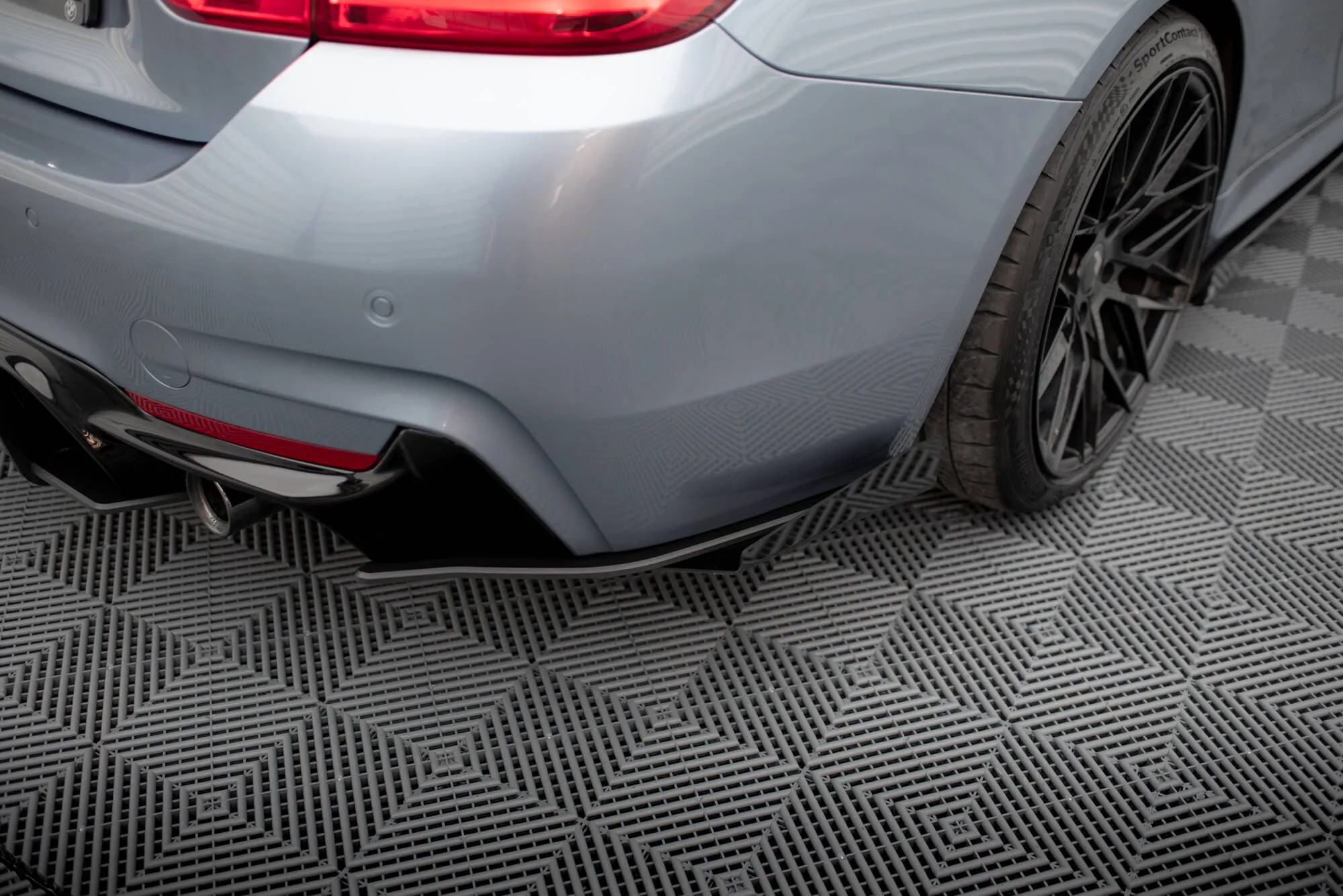 Sidesplitters bak + Flopper BMW 4 Coupe (F32) M-Pakke 2013 - 2020 | Street Pro Black Edition