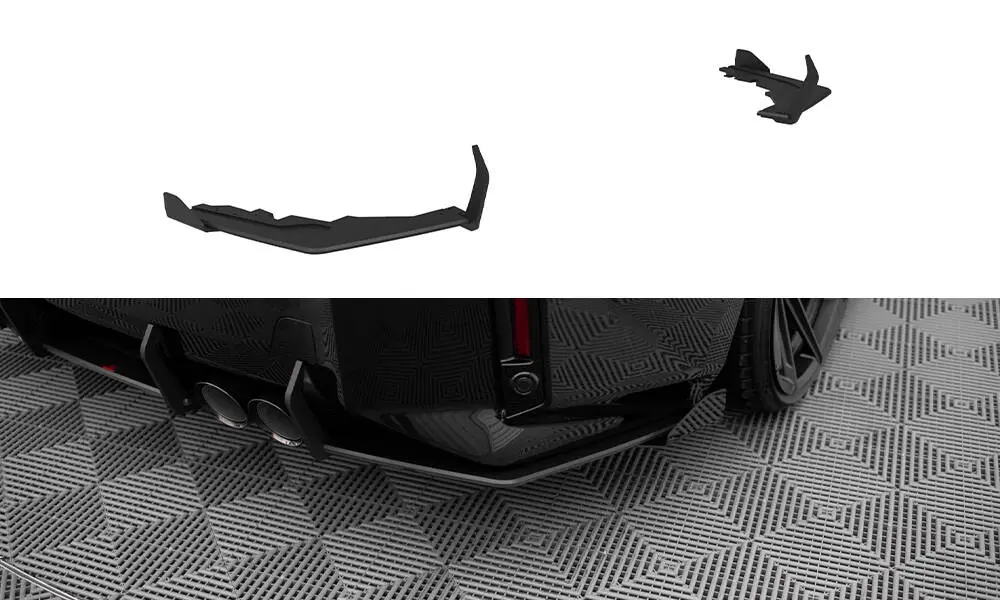 Sidesplitters bak + flopper BMW M2 Coupe (G87) 2023 - > | V.1 Street Pro Black Edition – bilde 2