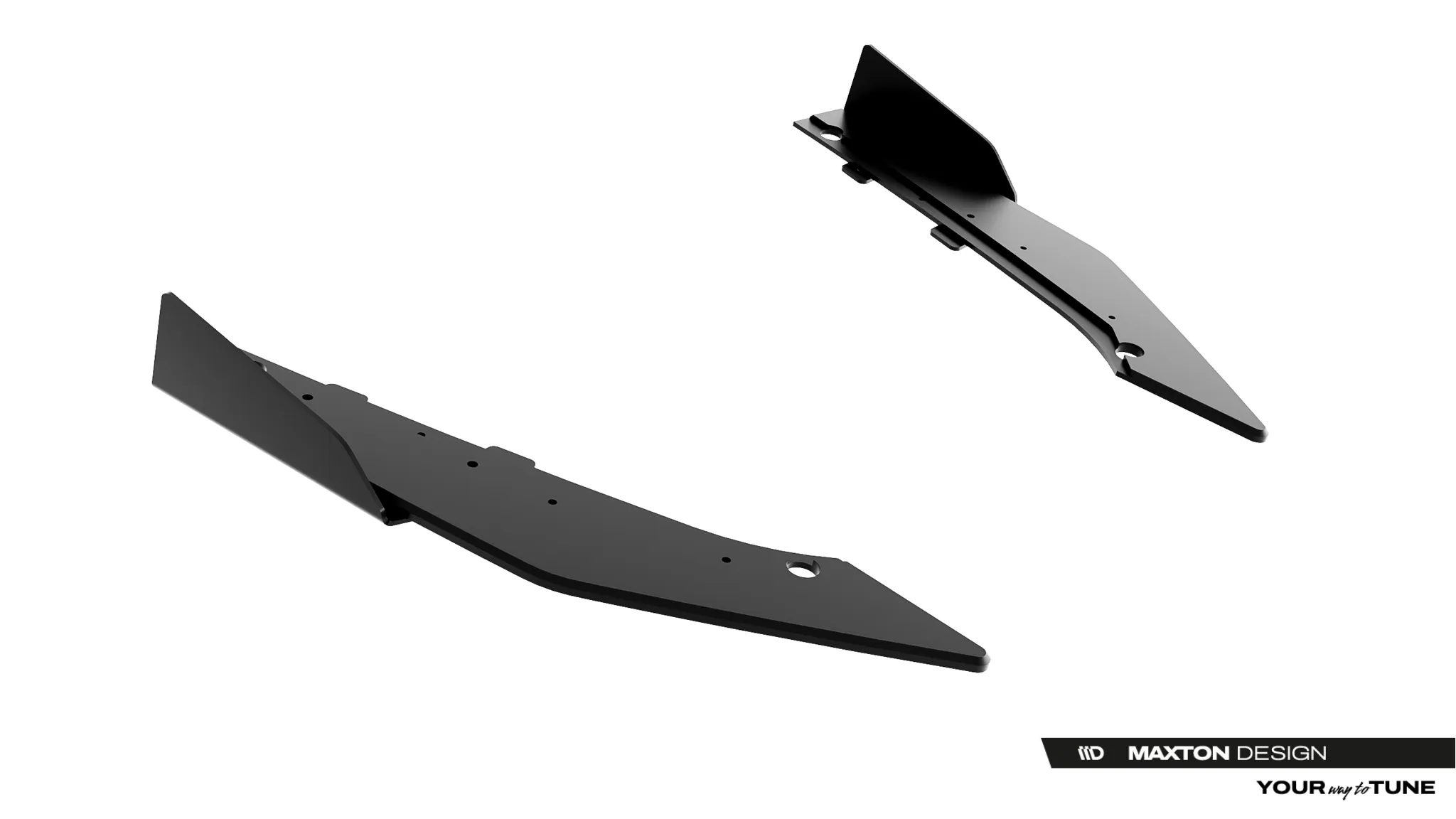Sidesplitters bak + Flopper Cupra Leon 2020-2026 | Street Pro Black Edition – bilde 4