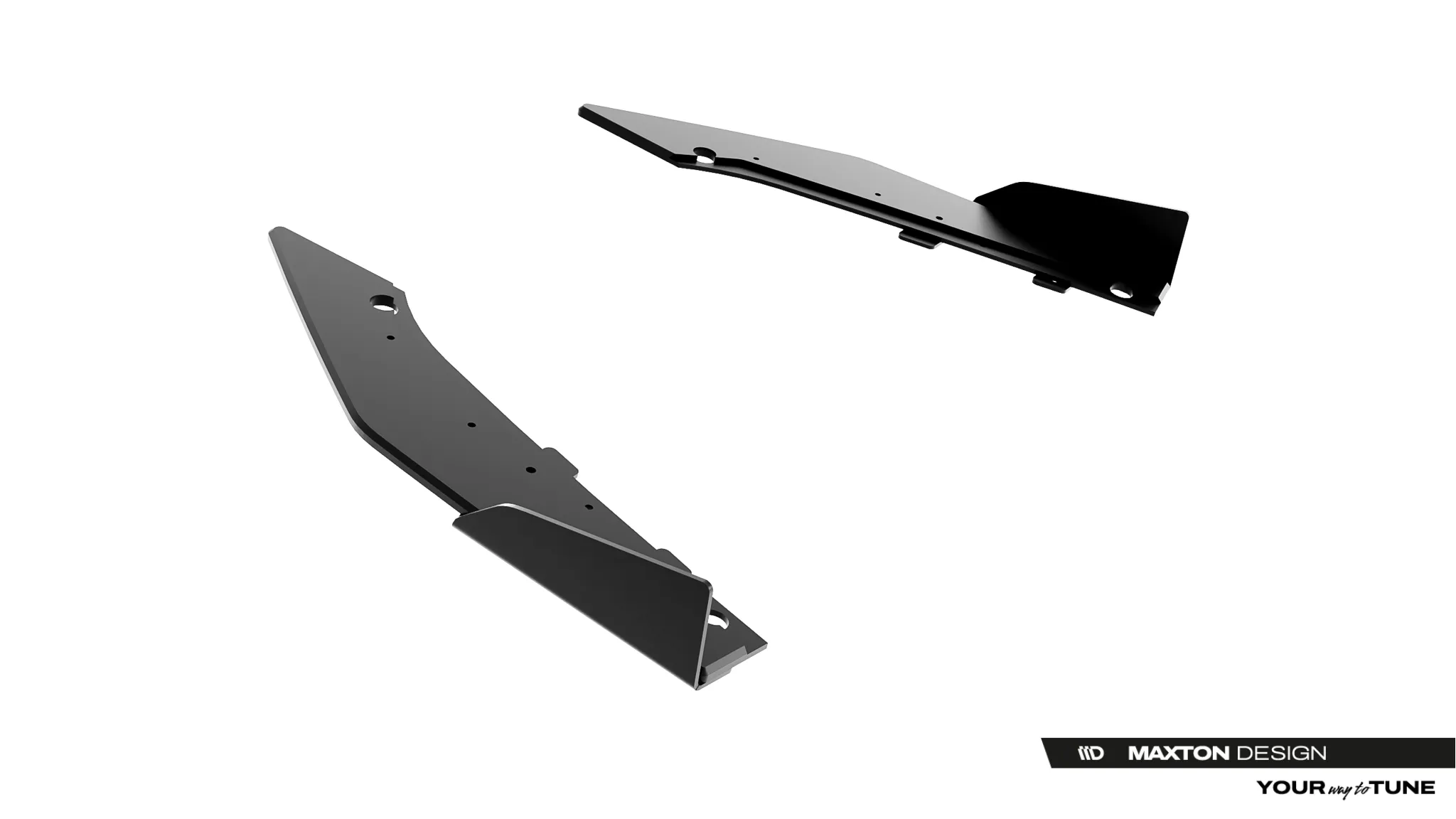 Sidesplitters bak + Flopper Cupra Leon 2020-2026 | Street Pro Black Edition – bilde 5