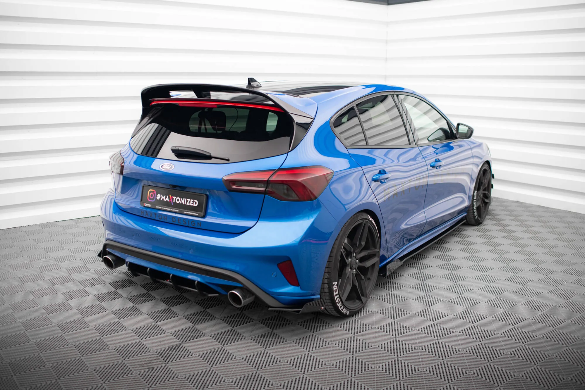 Sidesplitters bak + Flopper Ford Focus IV ST 2018 -> | Street Pro Black Edition – bilde 4