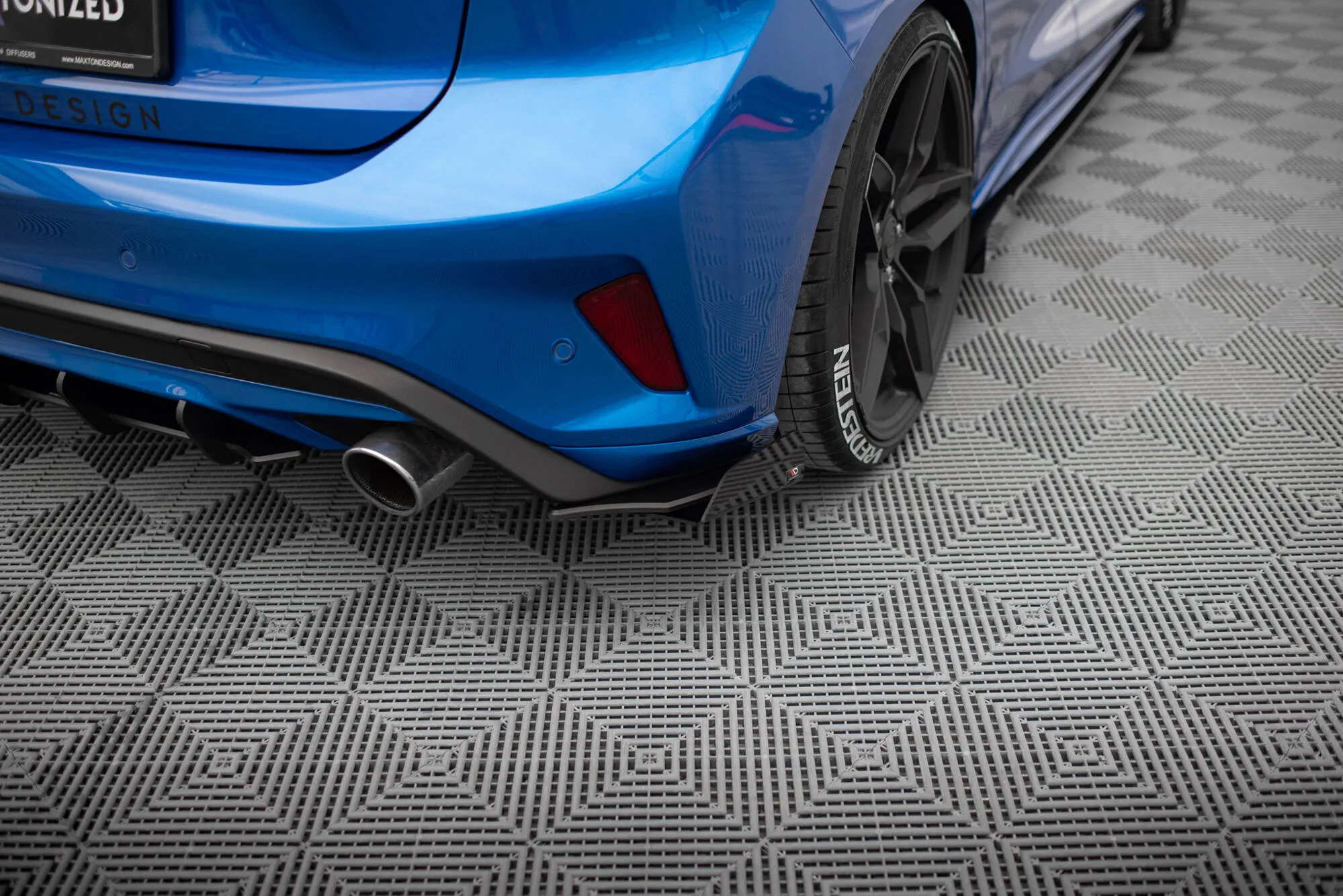 Sidesplitters bak + Flopper Ford Focus IV ST 2018 -> | Street Pro Black Edition – bilde 6