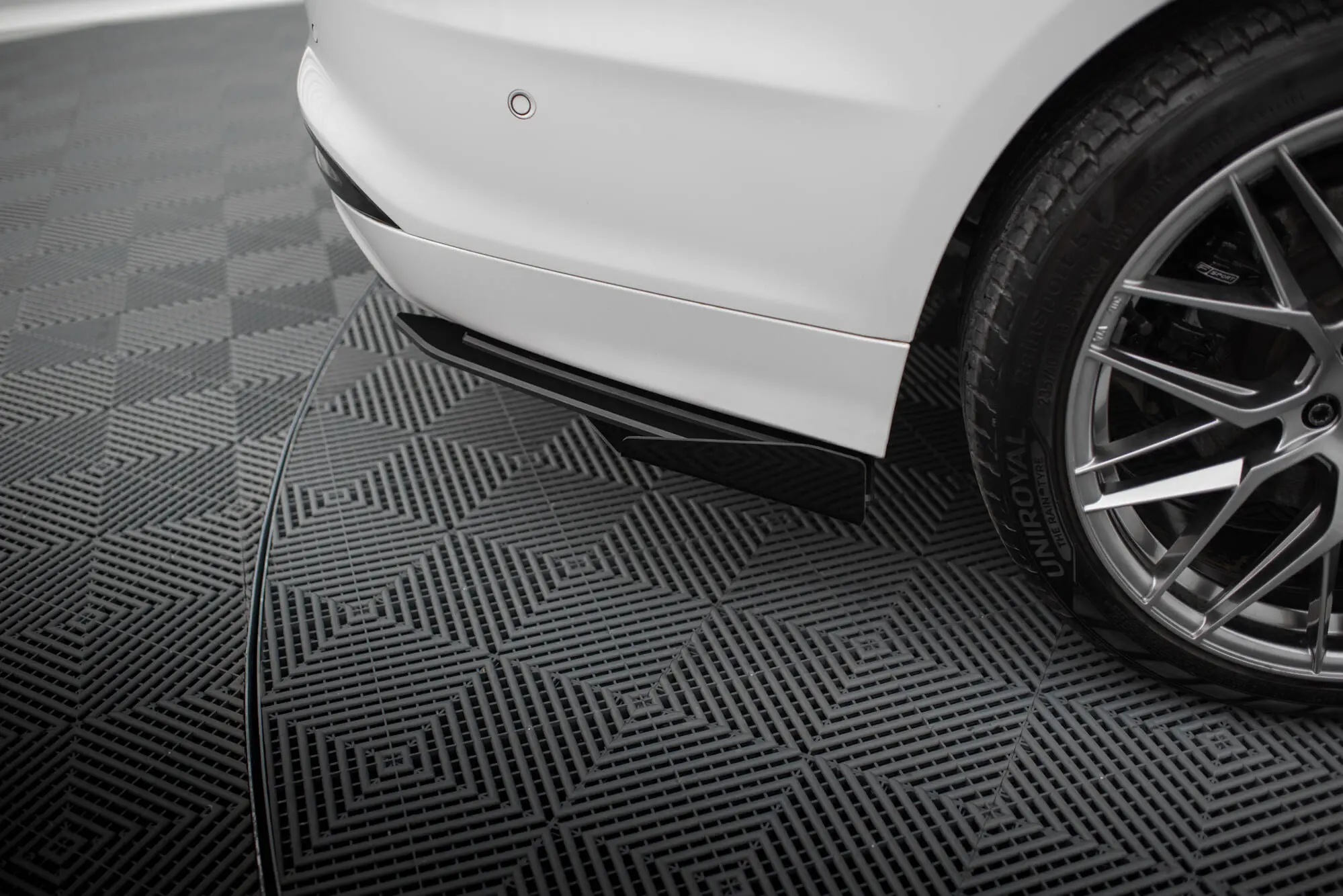 Sidesplitters bak + flopper Ford Mondeo Sport  mk5 facelift 2019 - 2022 / Ford Fusion Sport (USA) mk2 facelift 2019 - 2020 | Street Pro Black Edition