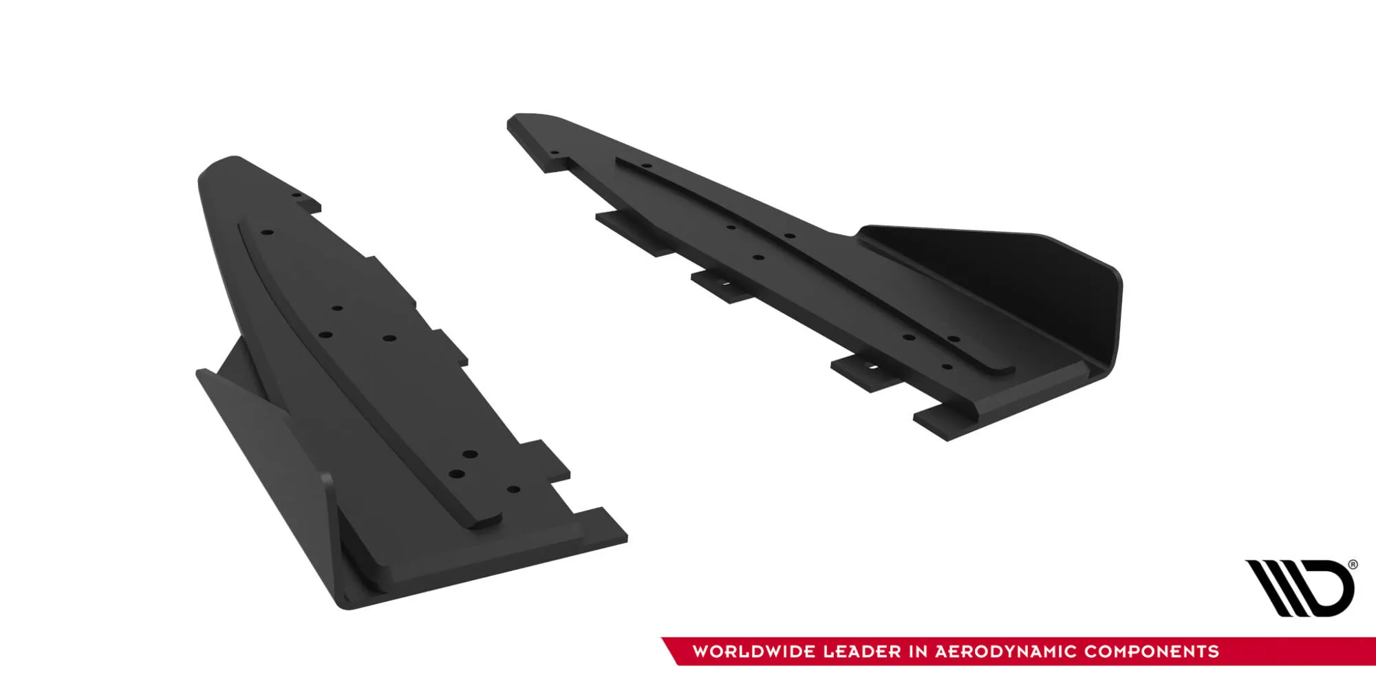 Sidesplitters bak + Flopper Ford Mustang GT VI 2014 - 2017 | Street Pro Black Edition – bilde 4