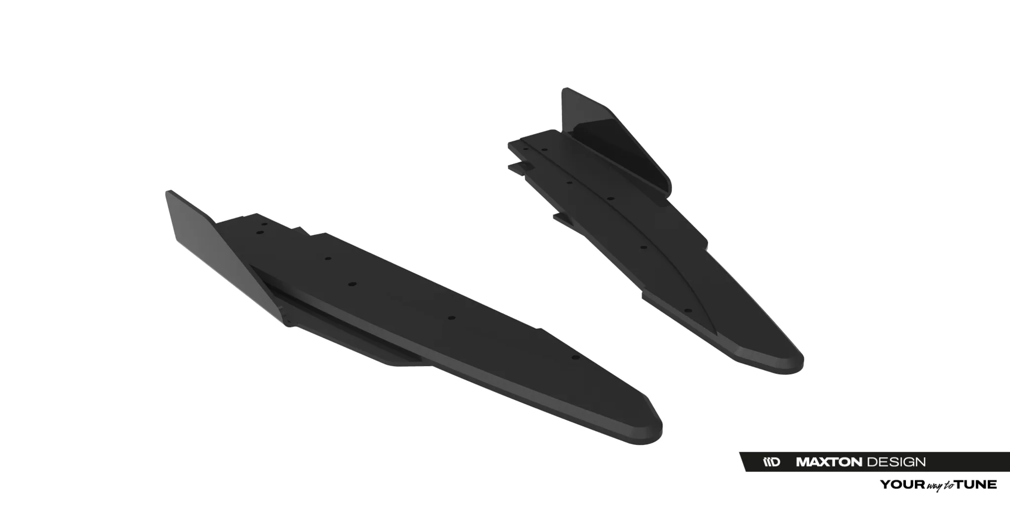 Sidesplitters bak + Flopper Ford Mustang (Mk7) 2023-2026 | Street Pro Black Edition – bilde 6