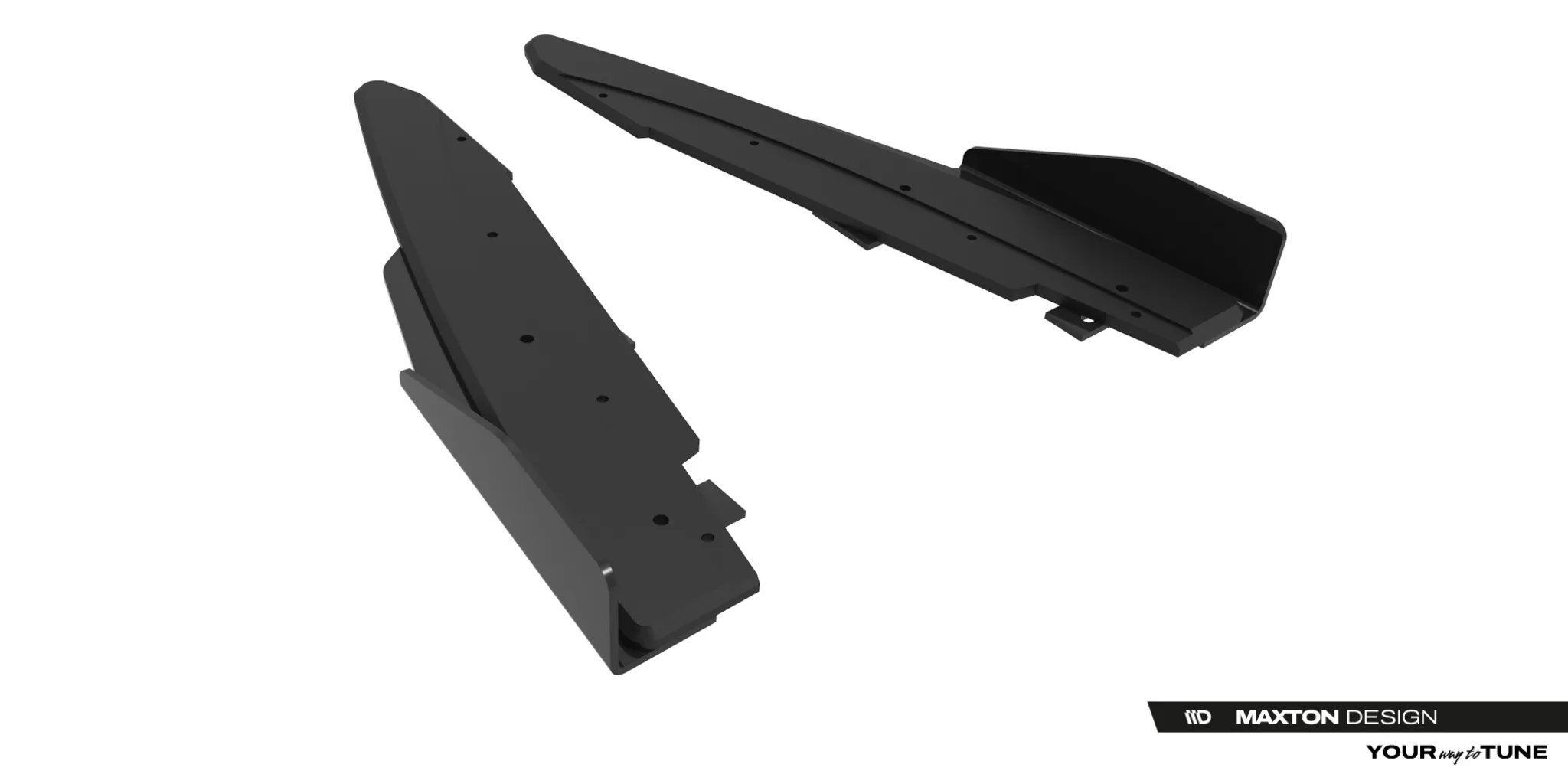Sidesplitters bak + Flopper Ford Mustang (Mk7) 2023-2026 | Street Pro Black Edition – bilde 7