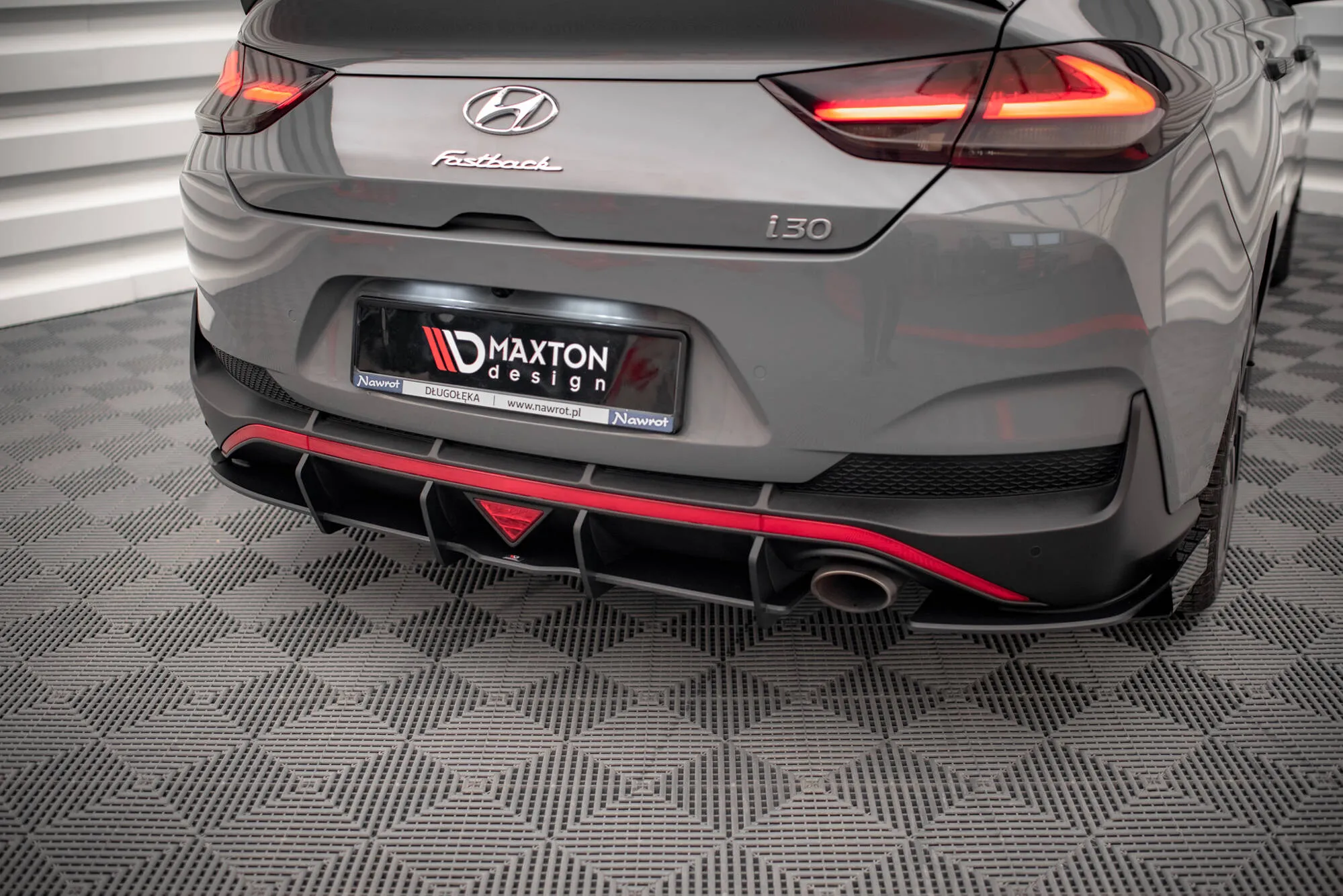 Sidesplitters bak + Flopper Hyundai I30 (Mk3 Facelift) 2020-2026 | Street Pro Black Edition – bilde 10